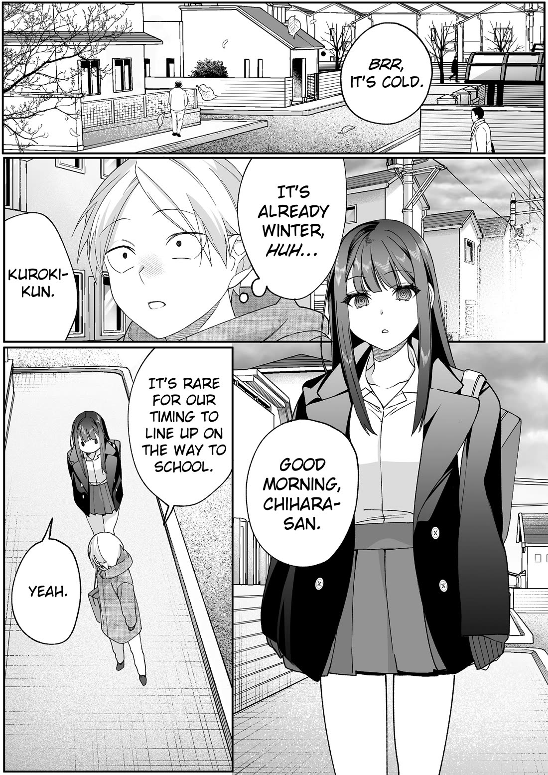 That Girl Is Cute... But Dangerous? Chapter 89 page 2 - Chapter 89: Is It Winter Already, Chihara-san?