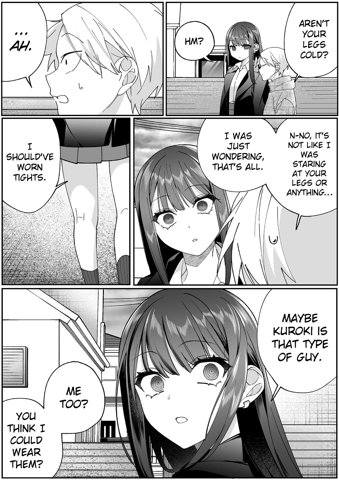 That Girl Is Cute... But Dangerous? Chapter 89 page 3 - Chapter 89: Is It Winter Already, Chihara-san?