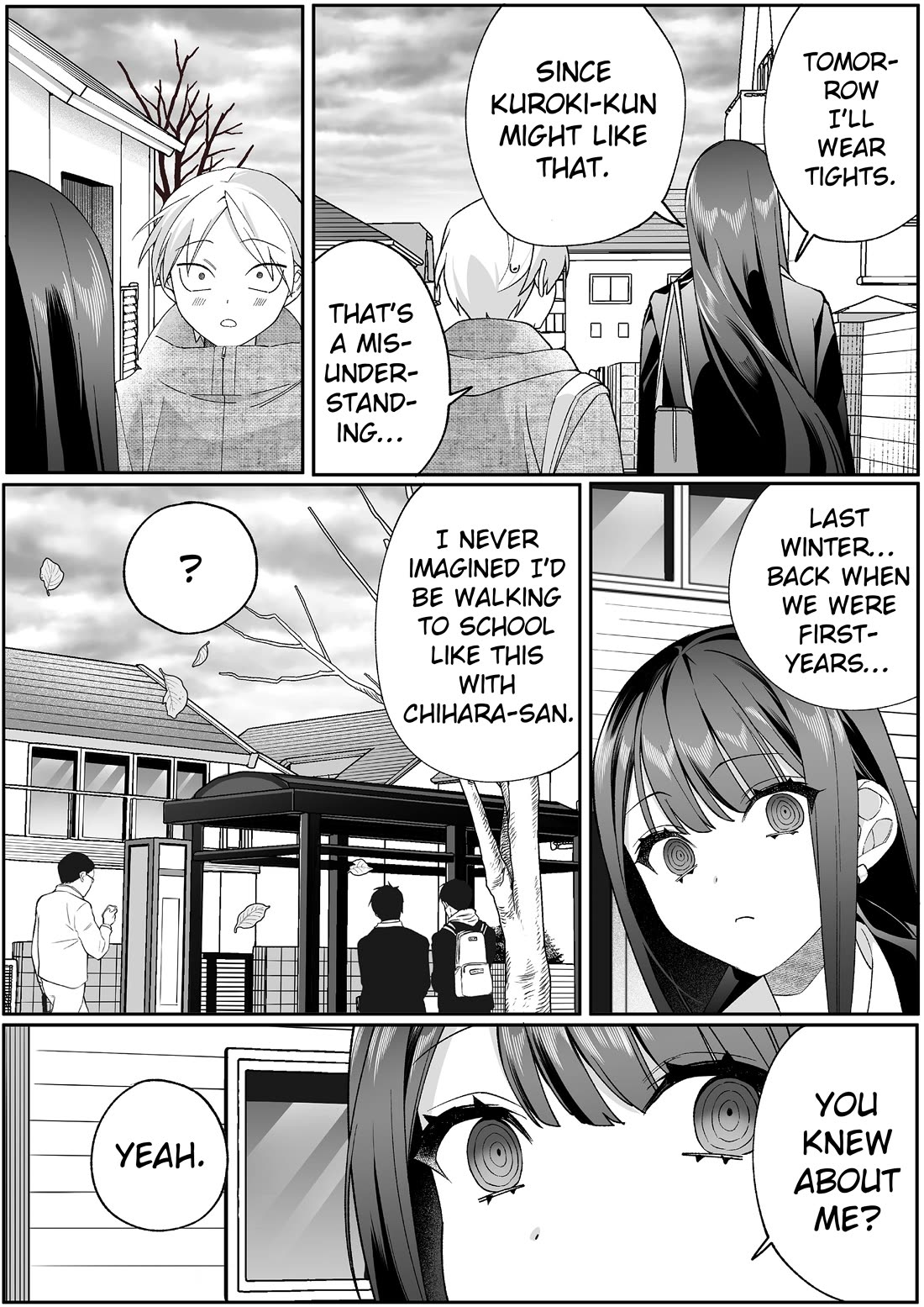 That Girl Is Cute... But Dangerous? Chapter 89 page 4 - Chapter 89: Is It Winter Already, Chihara-san?