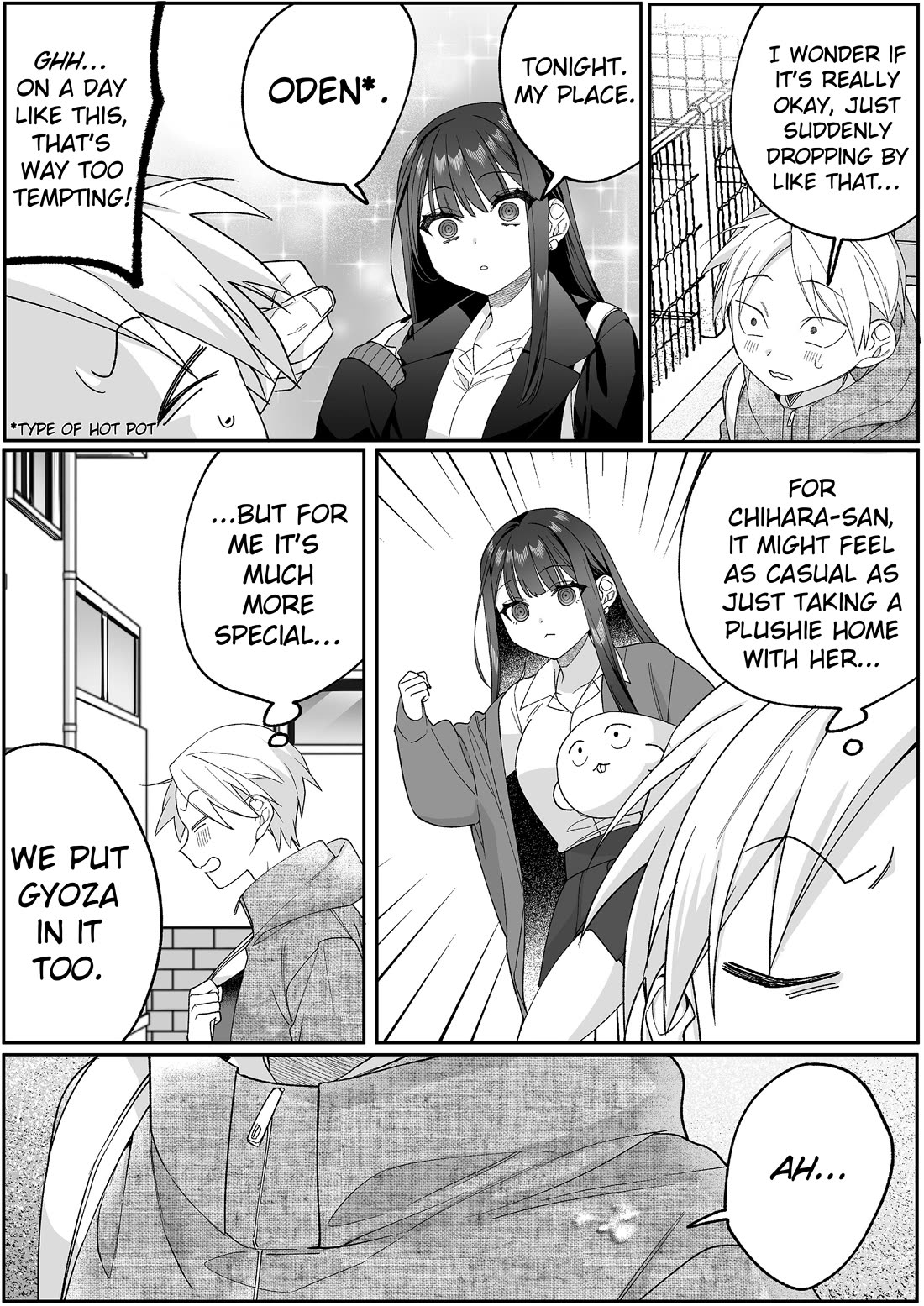 That Girl Is Cute... But Dangerous? Chapter 89 page 8 - Chapter 89: Is It Winter Already, Chihara-san?