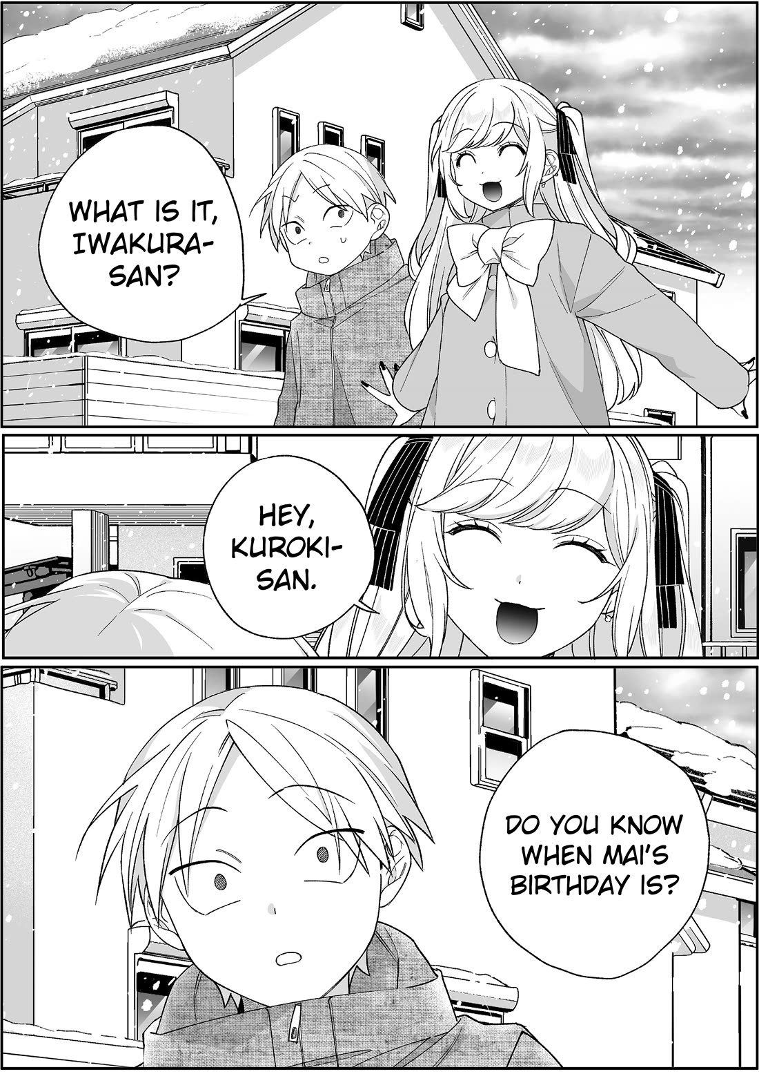 That Girl Is Cute... But Dangerous? Chapter 90 page 4 - Chapter 90: Were You Born In Winter, Chihara-san?
