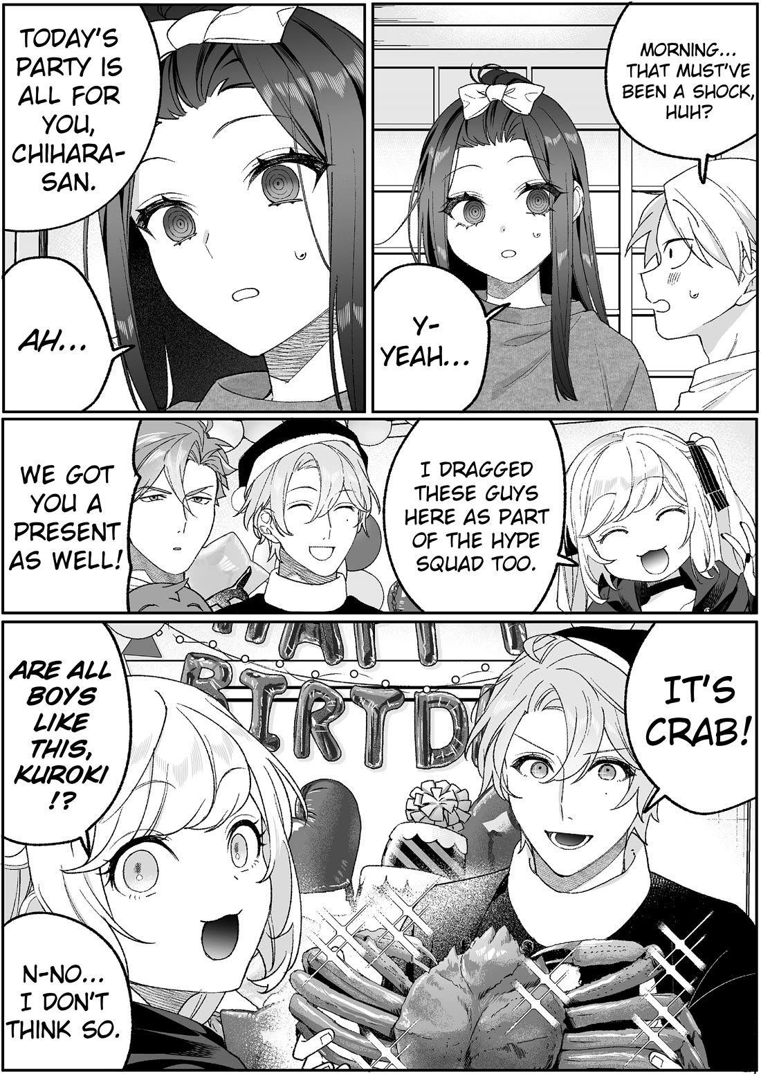 That Girl Is Cute... But Dangerous? Chapter 91 page 7 - Chapter 91: Is It Your Birthday, Chihara-san?