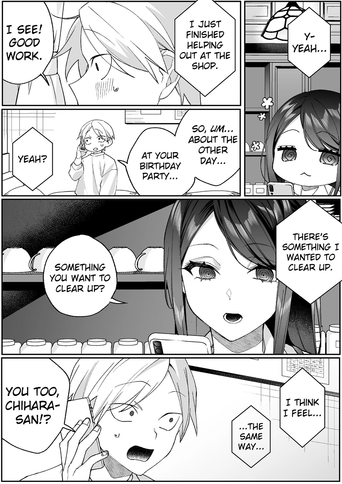 That Girl Is Cute... But Dangerous? Chapter 95 page 3 - Chapter 95: Was It A Misunderstanding, Chihara-san?