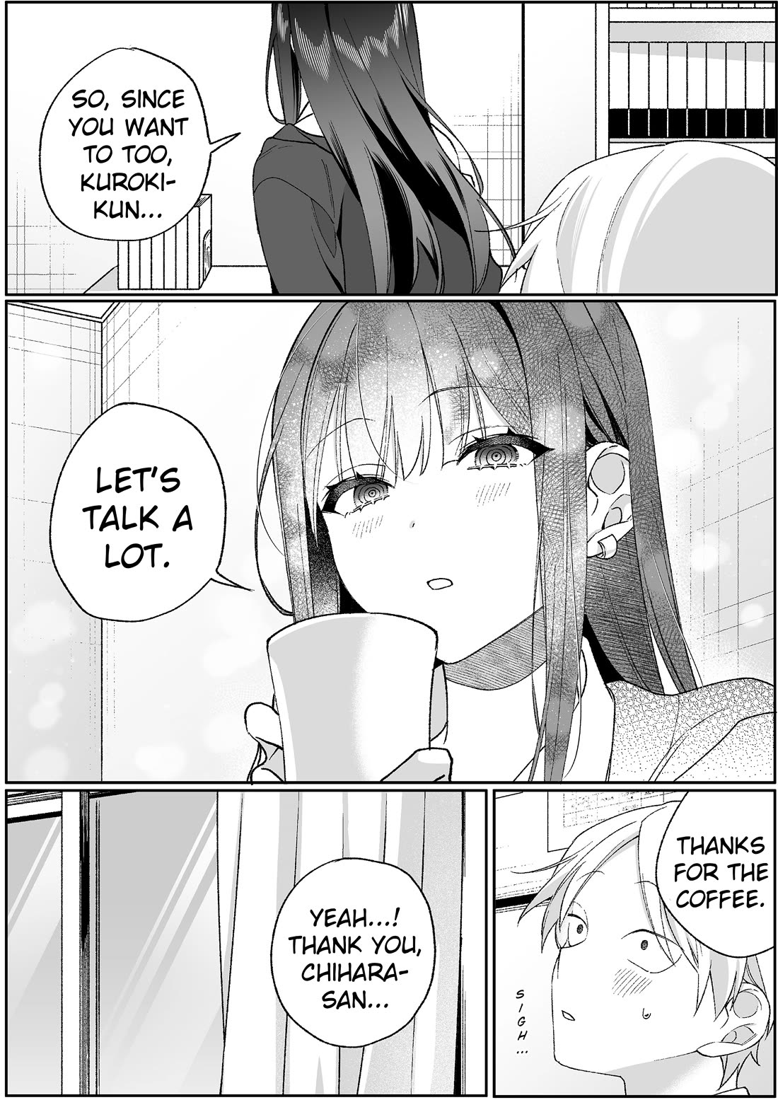 That Girl Is Cute... But Dangerous? Chapter 96 page 12 - Chapter 96: Are You Lying Face Down, Chihara-san?