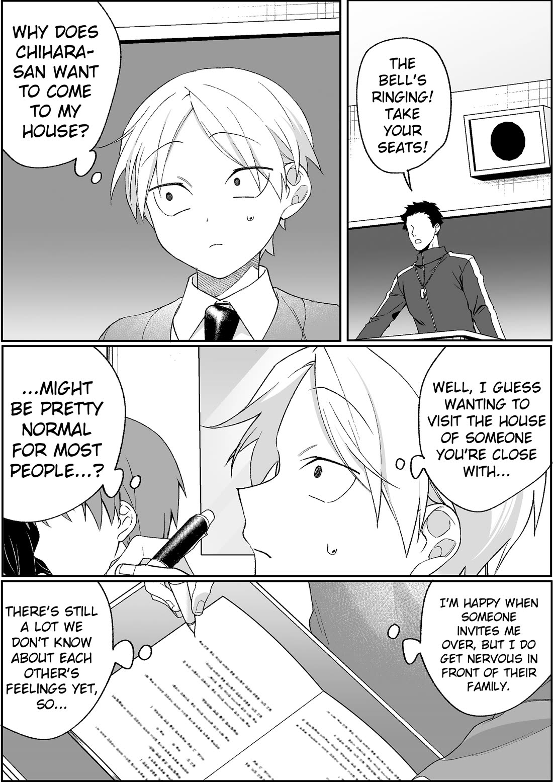 That Girl Is Cute... But Dangerous? Chapter 96 page 3 - Chapter 96: Are You Lying Face Down, Chihara-san?