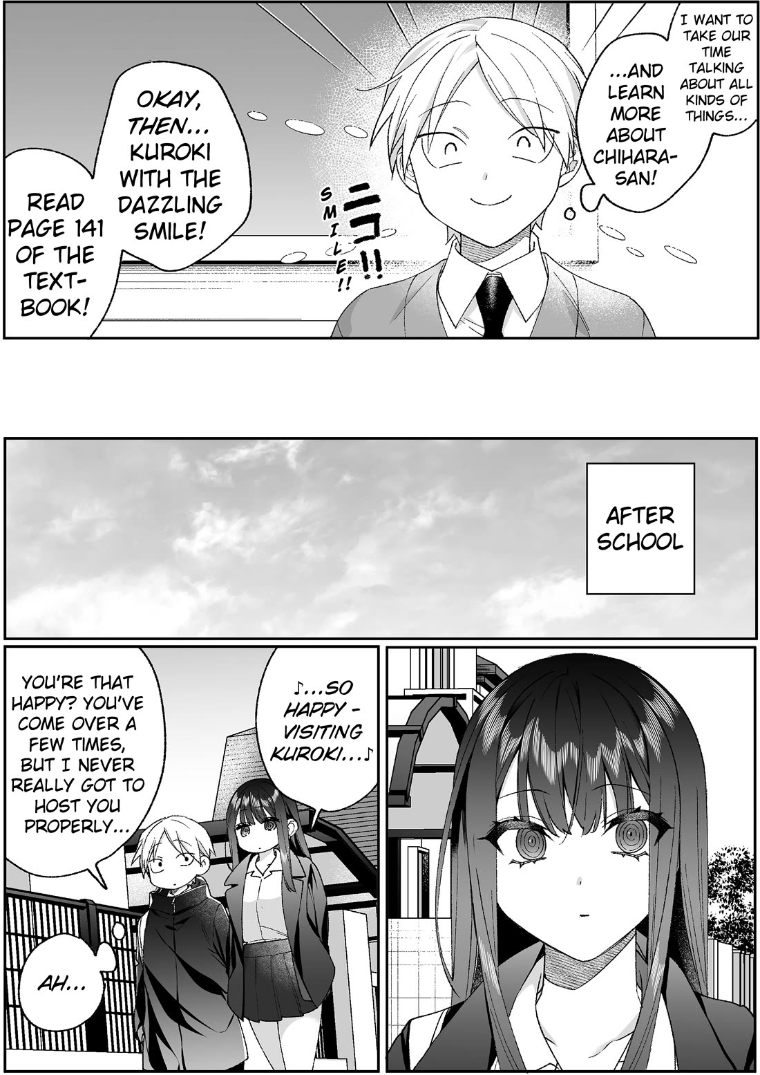 That Girl Is Cute... But Dangerous? Chapter 96 page 4 - Chapter 96: Are You Lying Face Down, Chihara-san?