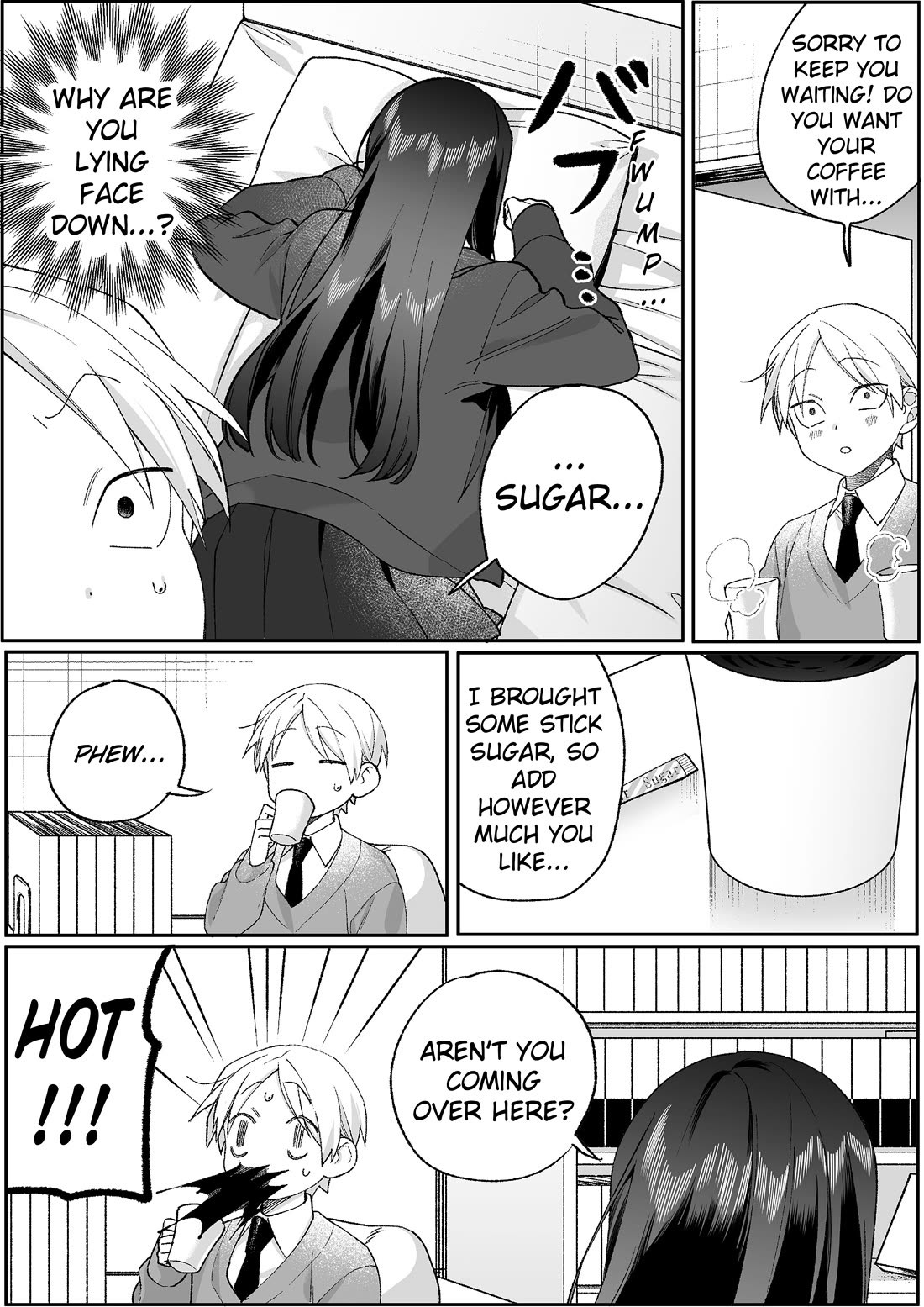 That Girl Is Cute... But Dangerous? Chapter 96 page 8 - Chapter 96: Are You Lying Face Down, Chihara-san?