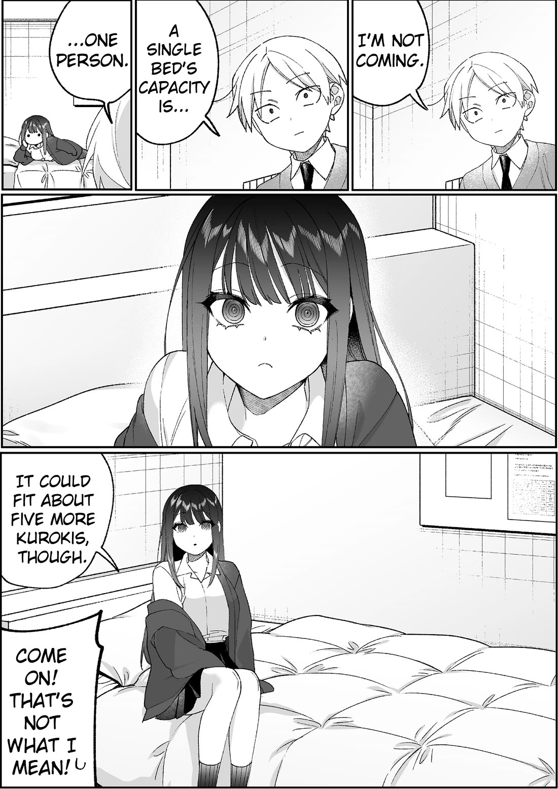 That Girl Is Cute... But Dangerous? Chapter 96 page 9 - Chapter 96: Are You Lying Face Down, Chihara-san?