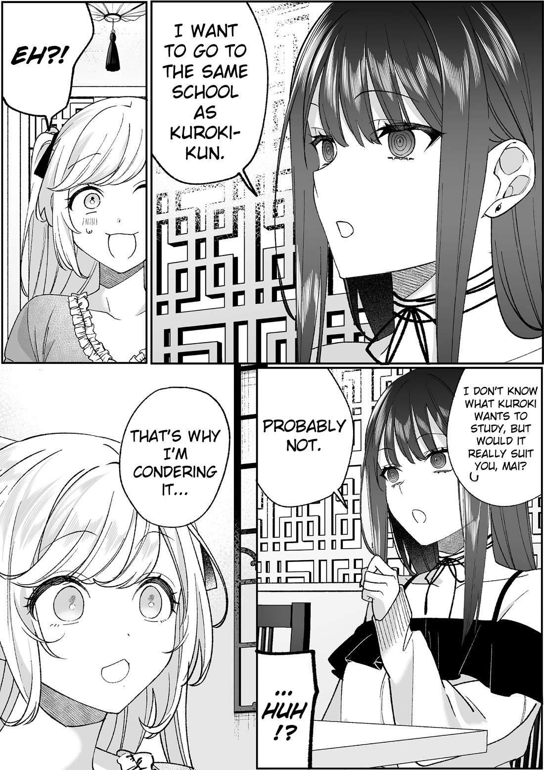 That Girl Is Cute... But Dangerous? Chapter 97 page 6 - Chapter 97: What Are Your Plans For The Future, Chihara-san?