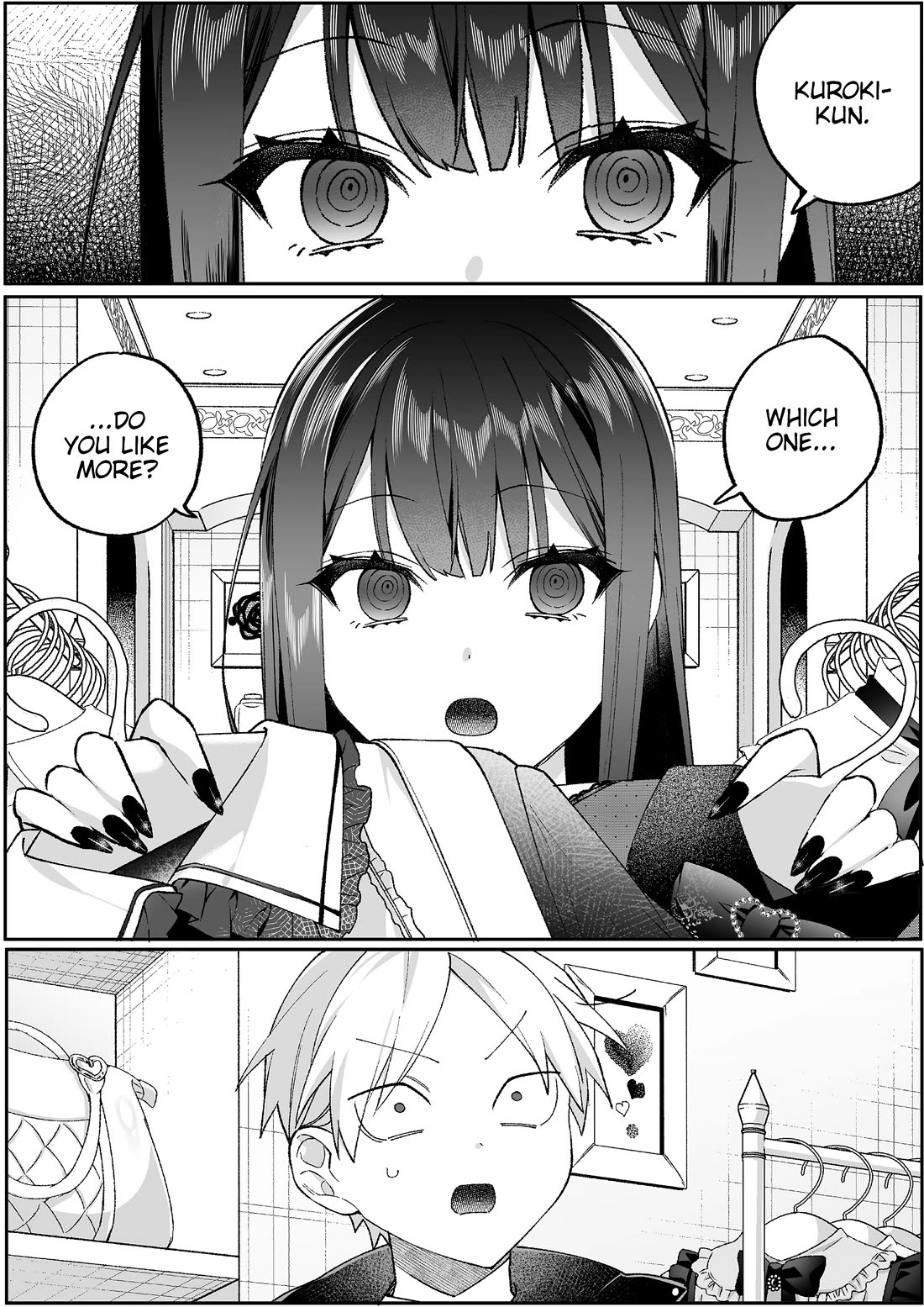 That Girl Is Cute... But Dangerous? Chapter 99 page 1 - Chapter 99: Which one do you like more, Chihara-san?