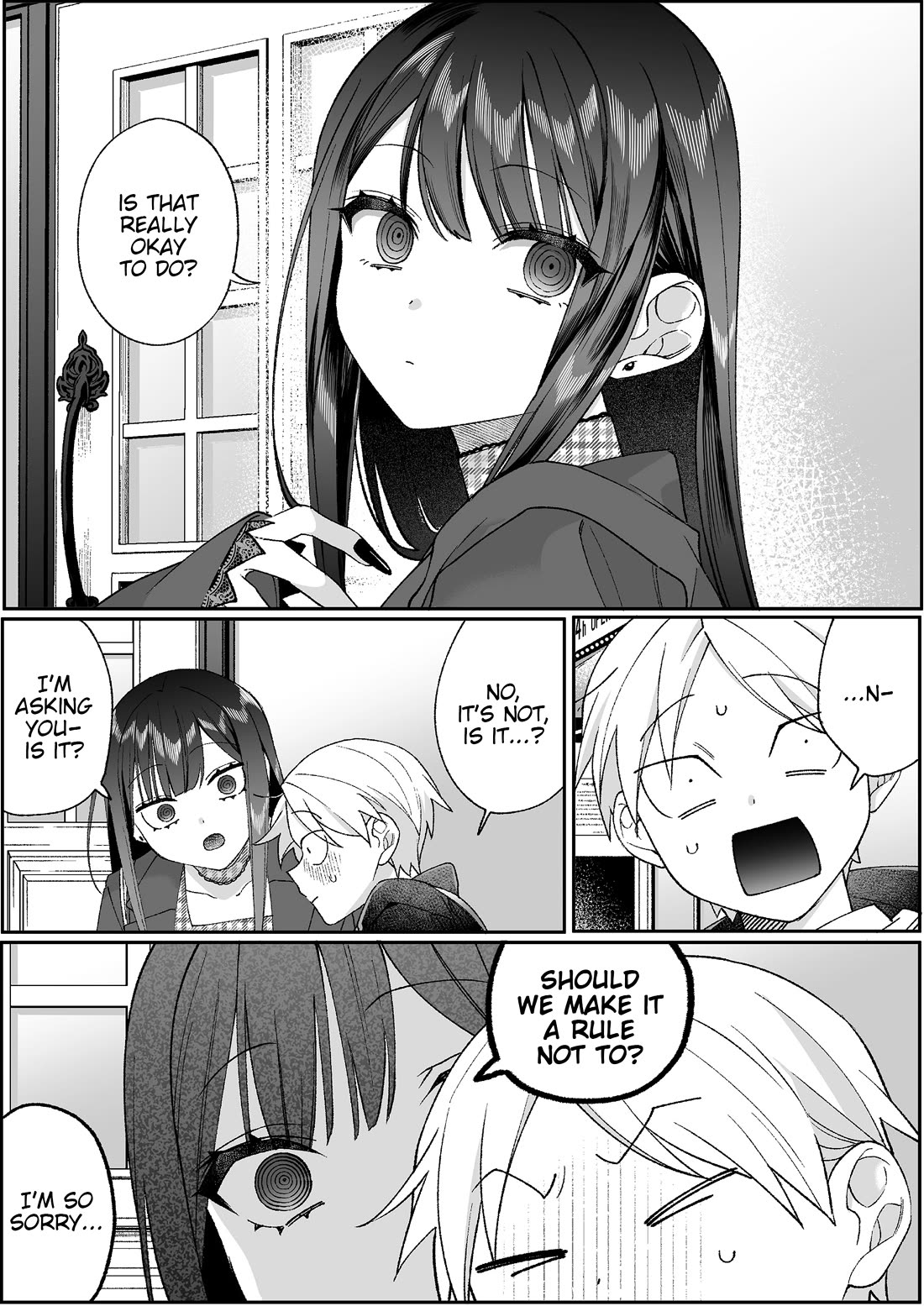 That Girl Is Cute... But Dangerous? Chapter 99 page 10 - Chapter 99: Which one do you like more, Chihara-san?
