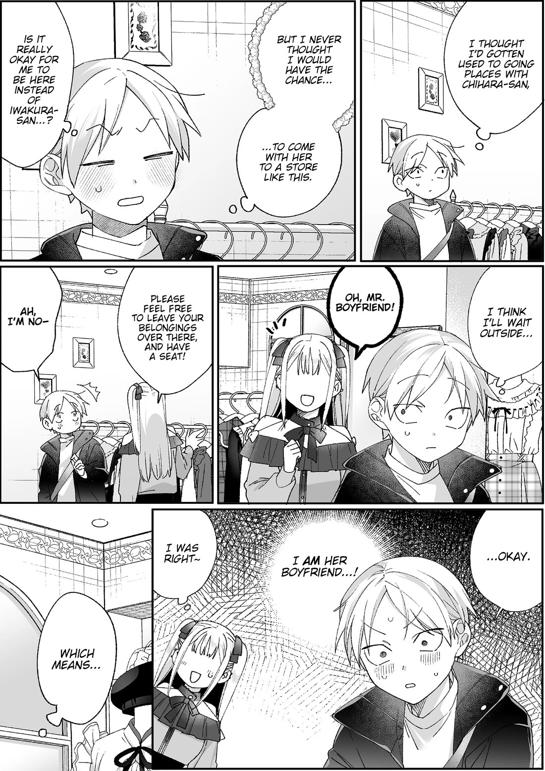 That Girl Is Cute... But Dangerous? Chapter 99 page 4 - Chapter 99: Which one do you like more, Chihara-san?