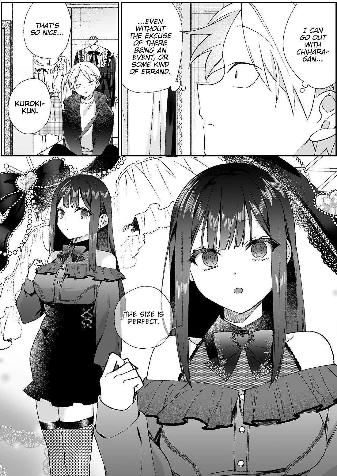 That Girl Is Cute... But Dangerous? Chapter 99 page 5 - Chapter 99: Which one do you like more, Chihara-san?