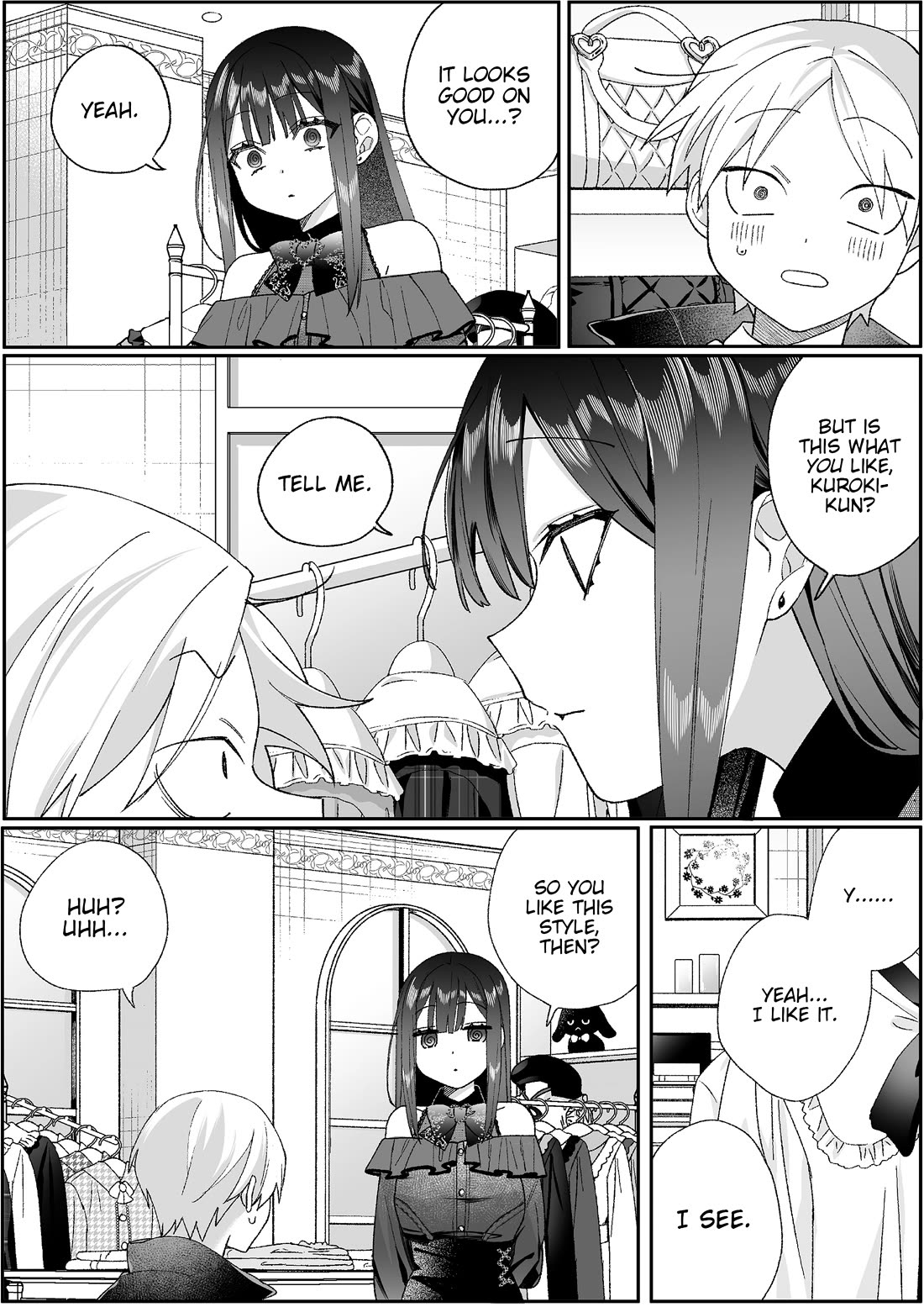 That Girl Is Cute... But Dangerous? Chapter 99 page 6 - Chapter 99: Which one do you like more, Chihara-san?