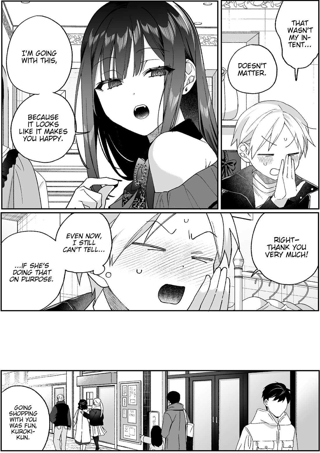 That Girl Is Cute... But Dangerous? Chapter 99 page 8 - Chapter 99: Which one do you like more, Chihara-san?