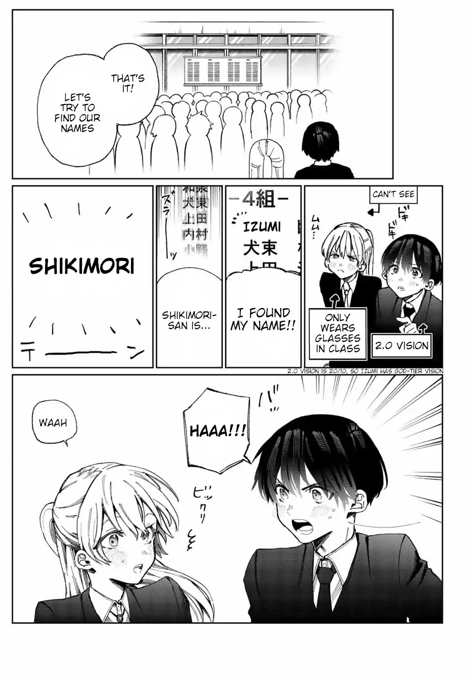 That Girl Is Not Just Cute Chapter 6.1 page 3 - Chapter 6.1
