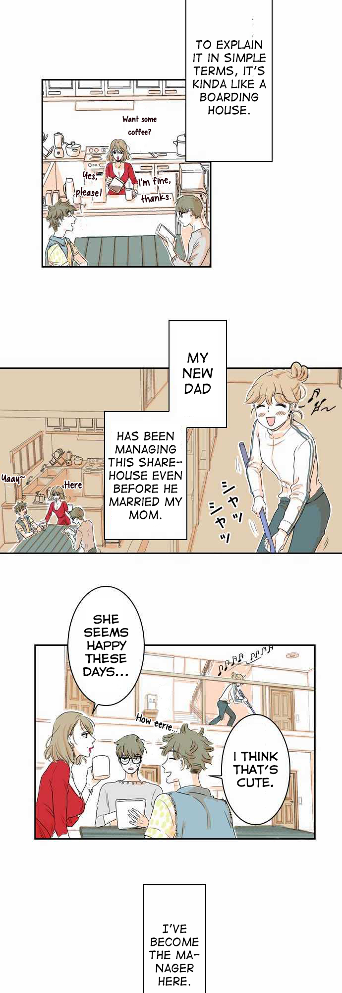 That House Where I Live with You Chapter 1 page 10 - Chapter 1: We Have a Vacant Room!