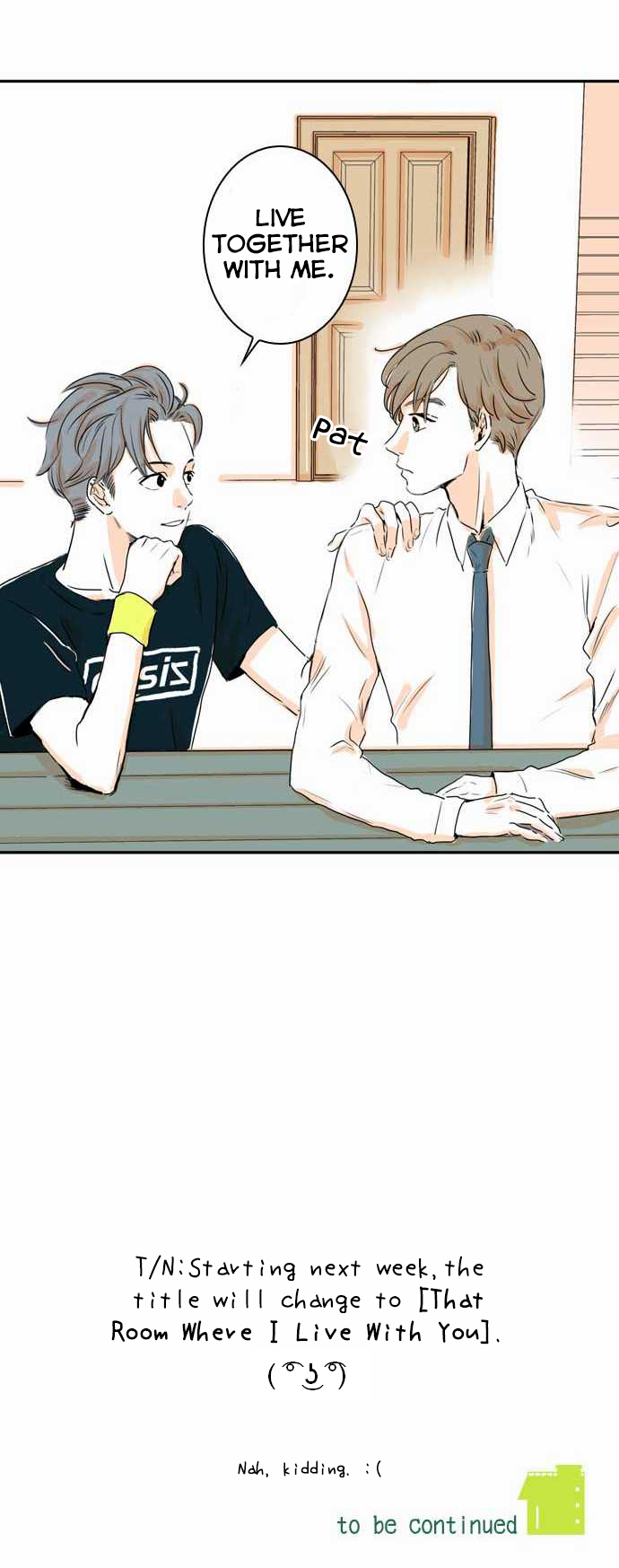 That House Where I Live with You Chapter 2 page 20 - Chapter 2: Dual Contract?!