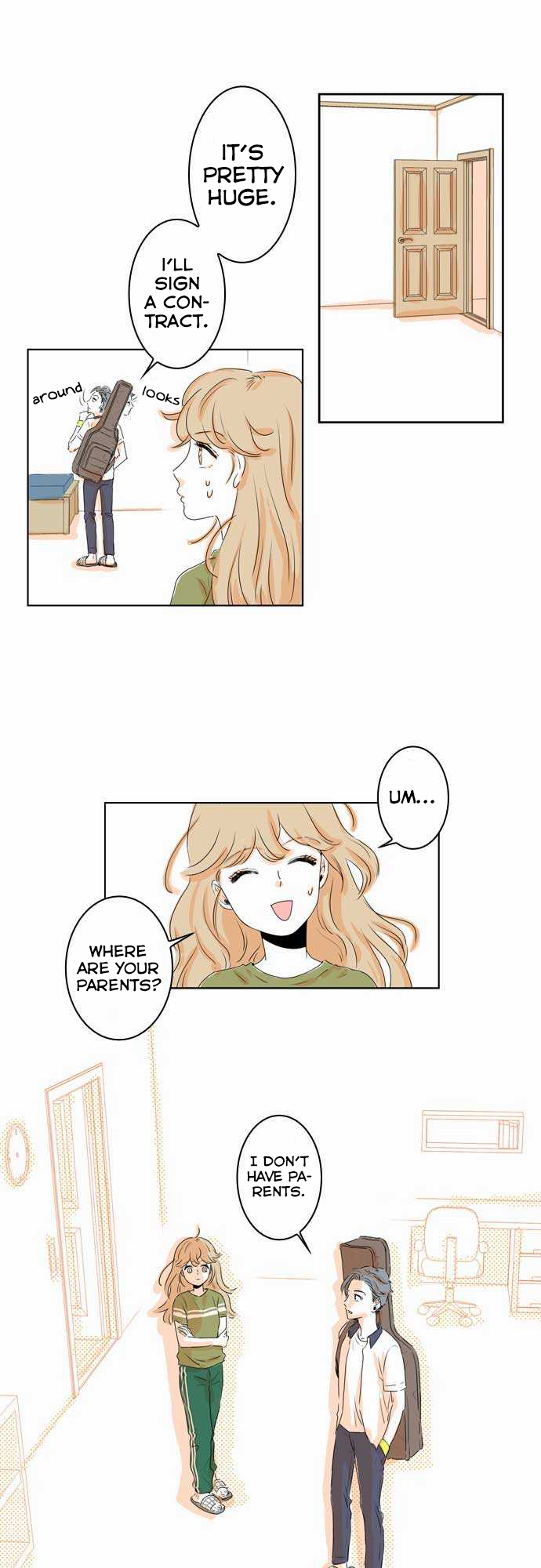 That House Where I Live with You Chapter 2 page 4 - Chapter 2: Dual Contract?!