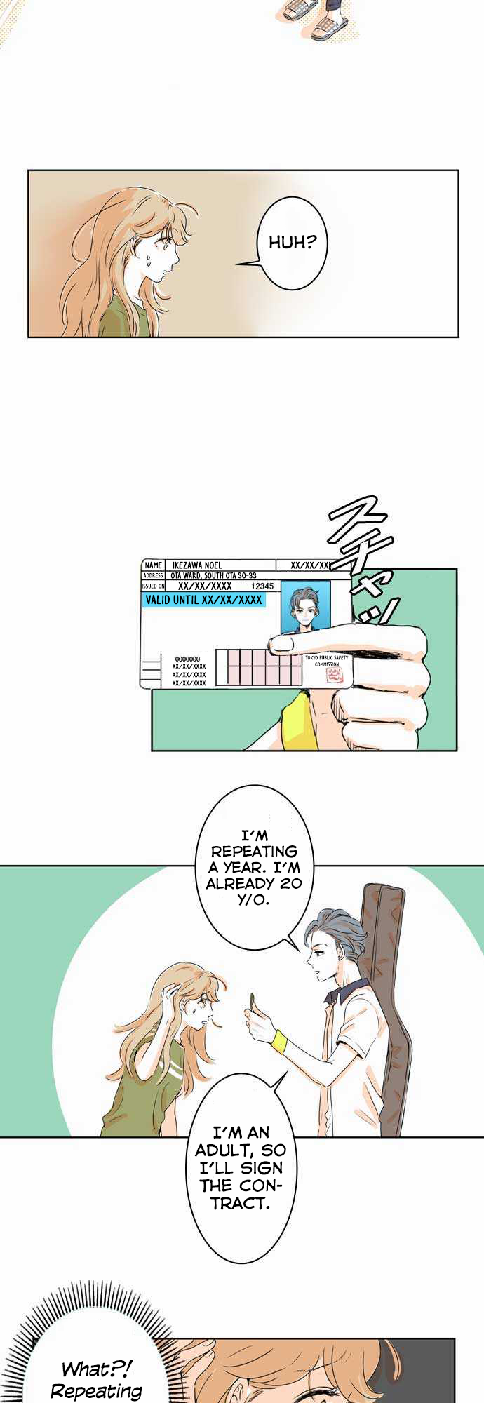 That House Where I Live with You Chapter 2 page 5 - Chapter 2: Dual Contract?!