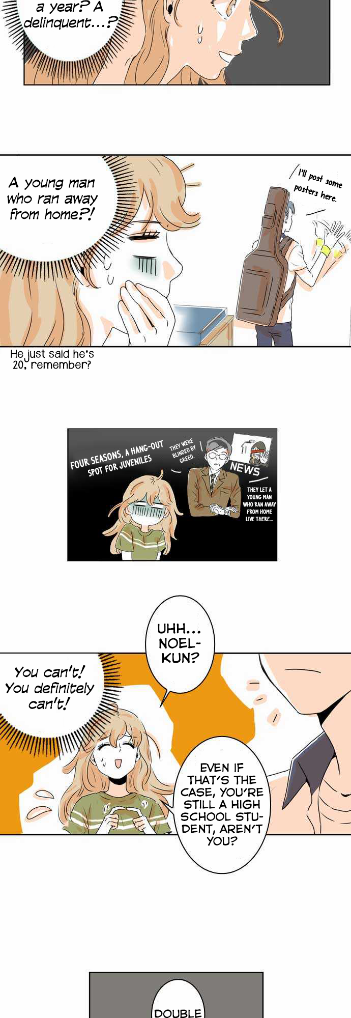 That House Where I Live with You Chapter 2 page 6 - Chapter 2: Dual Contract?!