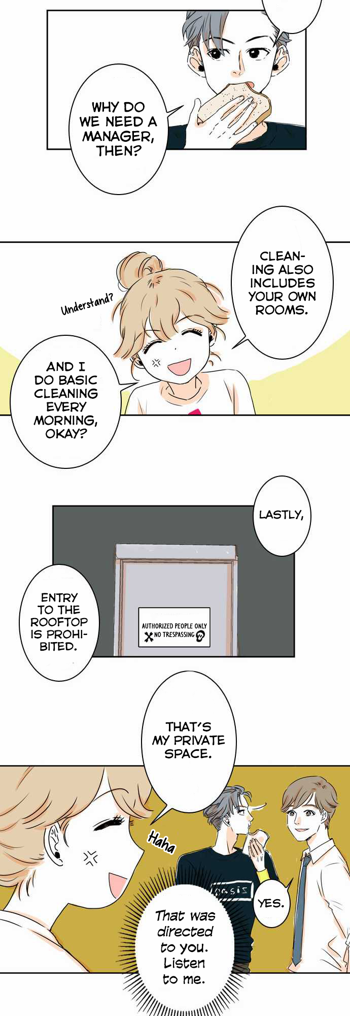 That House Where I Live with You Chapter 3 page 15 - Chapter 3: Room Sharing?
