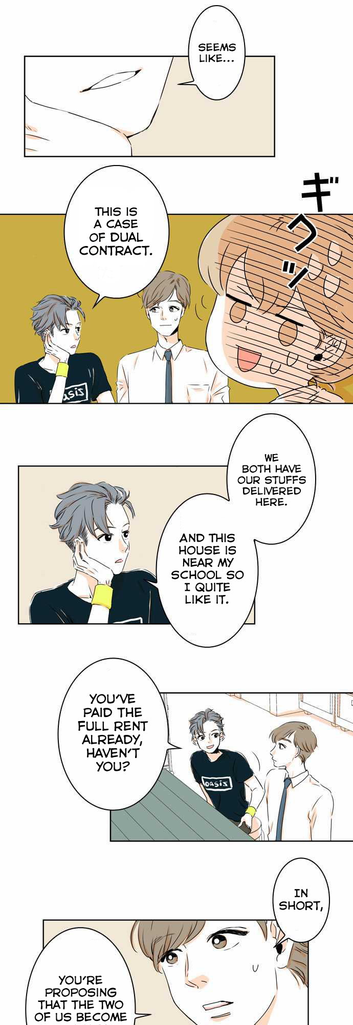 That House Where I Live with You Chapter 3 page 2 - Chapter 3: Room Sharing?