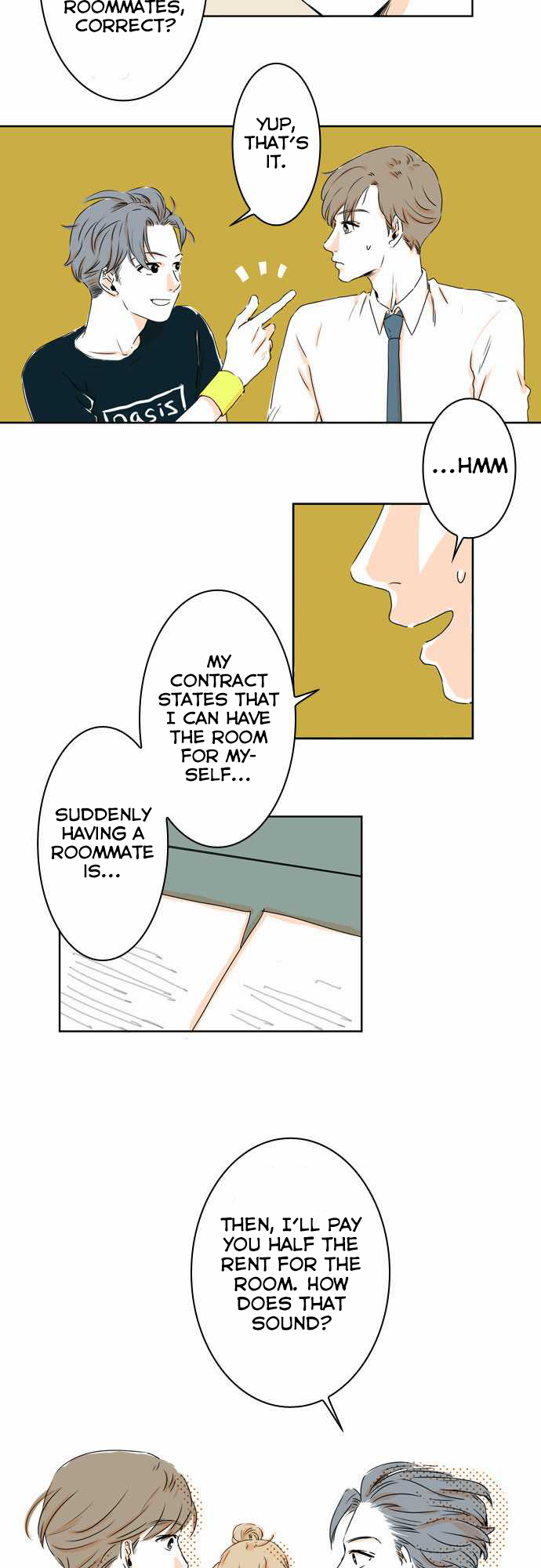 That House Where I Live with You Chapter 3 page 3 - Chapter 3: Room Sharing?