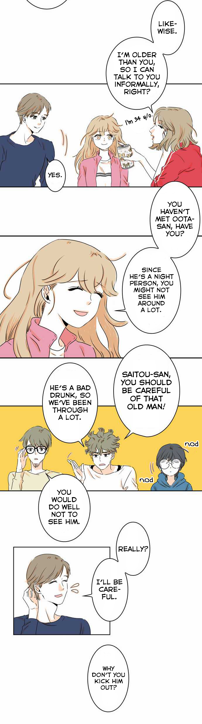 That House Where I Live with You Chapter 4 page 15 - Chapter 4: Welcome Party