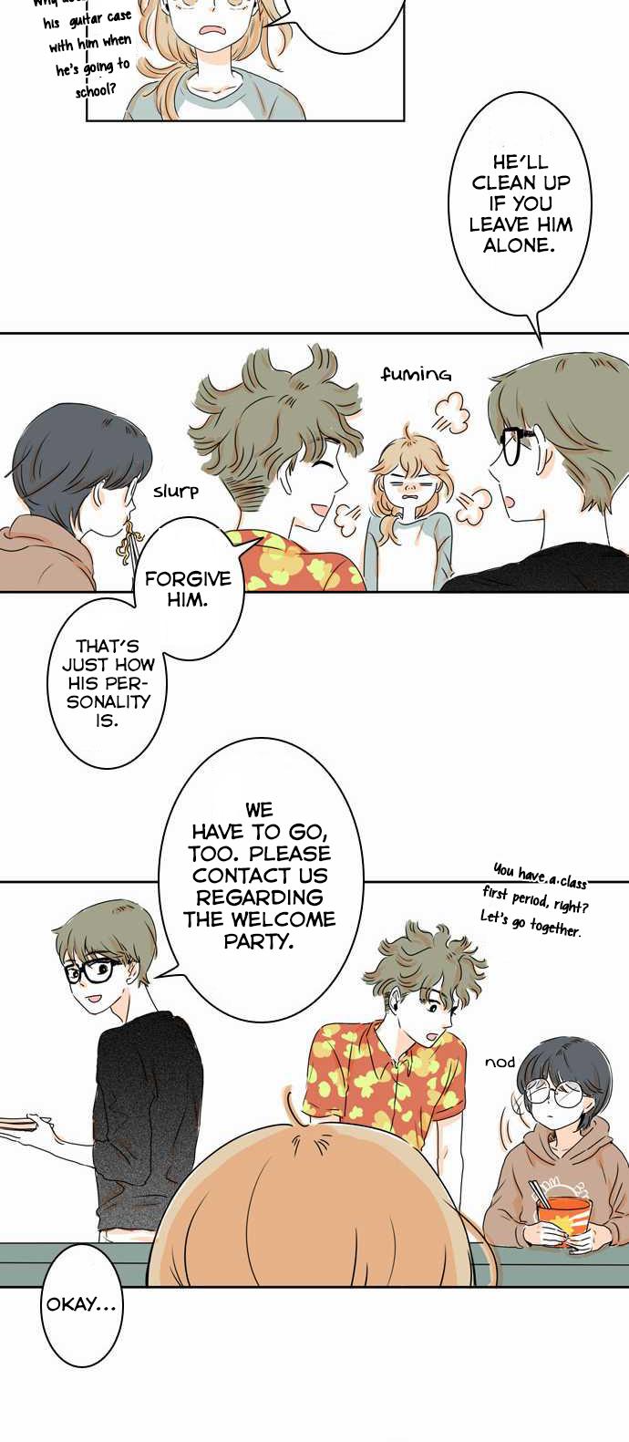 That House Where I Live with You Chapter 4 page 8 - Chapter 4: Welcome Party