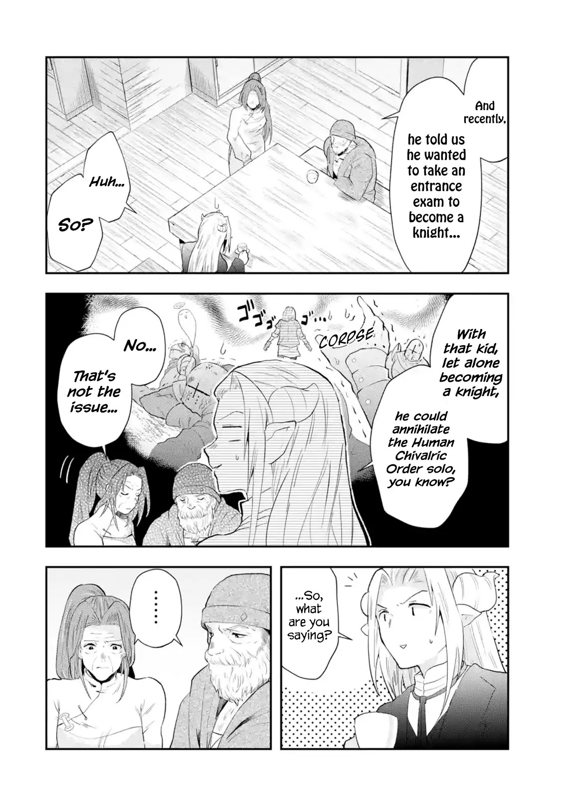 That Inferior Knight, Actually Level 999 Chapter 1.1 page 45 - Chapter 1.1 - 1.6: That Boy, The Strongest Yet Oblivious to the World (1)
