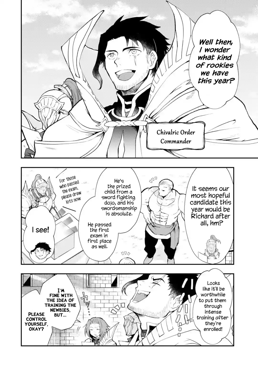 That Inferior Knight, Actually Level 999 Chapter 3.1 page 35 - Chapter 3.1 - 3.9: That Boy Will Undertake the Chivalric Order Enrollment Exam