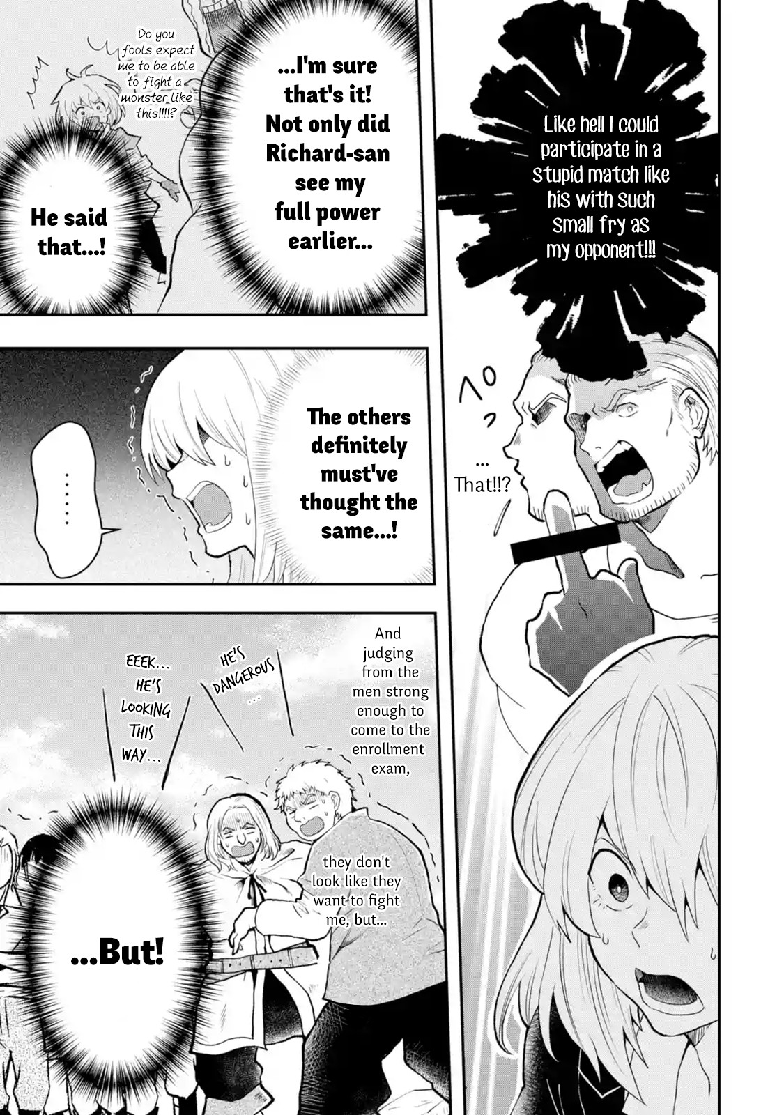 That Inferior Knight, Actually Level 999 Chapter 3.1 page 57 - Chapter 3.1 - 3.9: That Boy Will Undertake the Chivalric Order Enrollment Exam