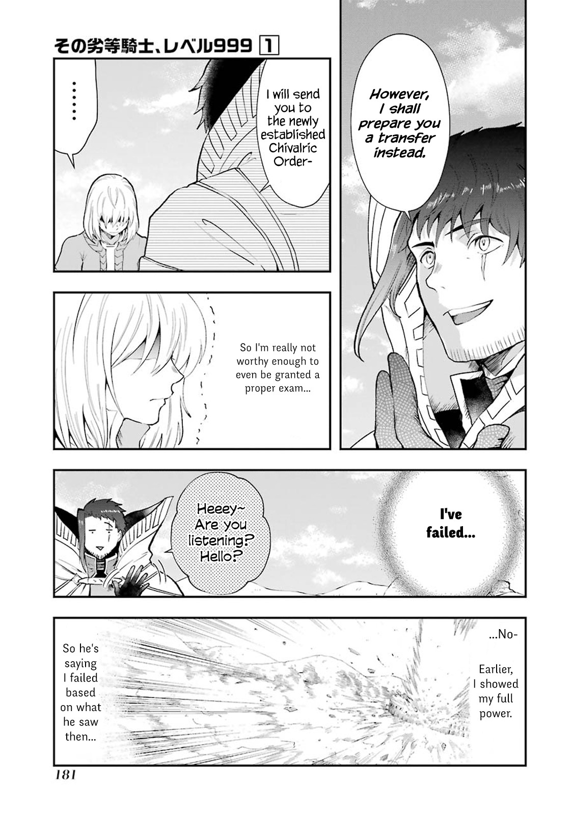 That Inferior Knight, Actually Level 999 Chapter 3.1 page 66 - Chapter 3.1 - 3.9: That Boy Will Undertake the Chivalric Order Enrollment Exam