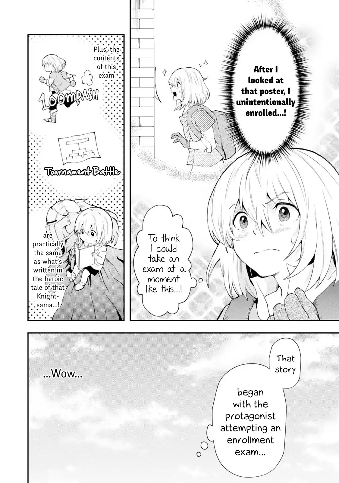 That Inferior Knight, Actually Level 999 Chapter 3.1 page 8 - Chapter 3.1 - 3.9: That Boy Will Undertake the Chivalric Order Enrollment Exam