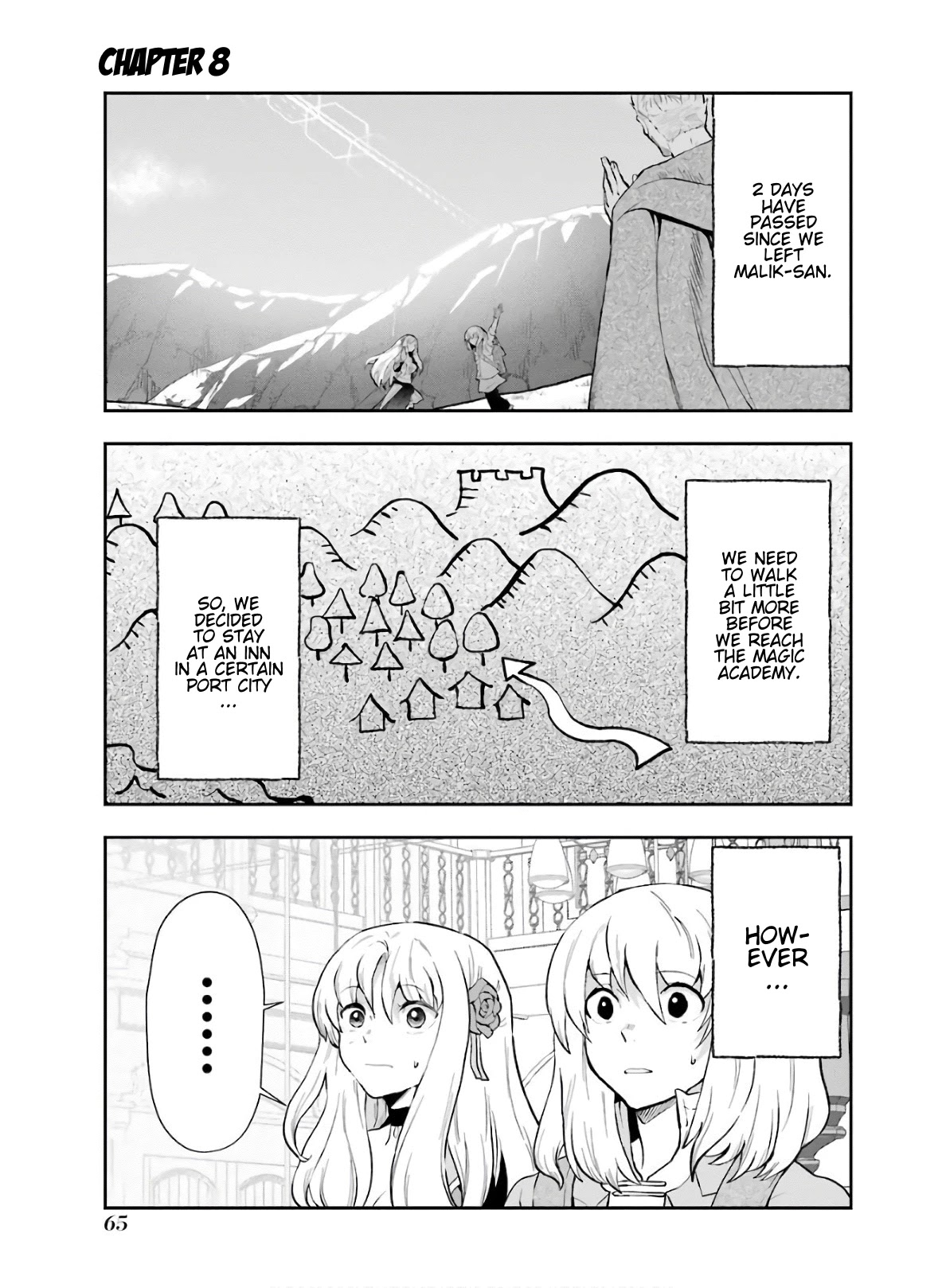 That Inferior Knight, Actually Level 999 Chapter 8 page 3 - Chapter 8: That Boy, Rabbit, Inns and Hot Springs.