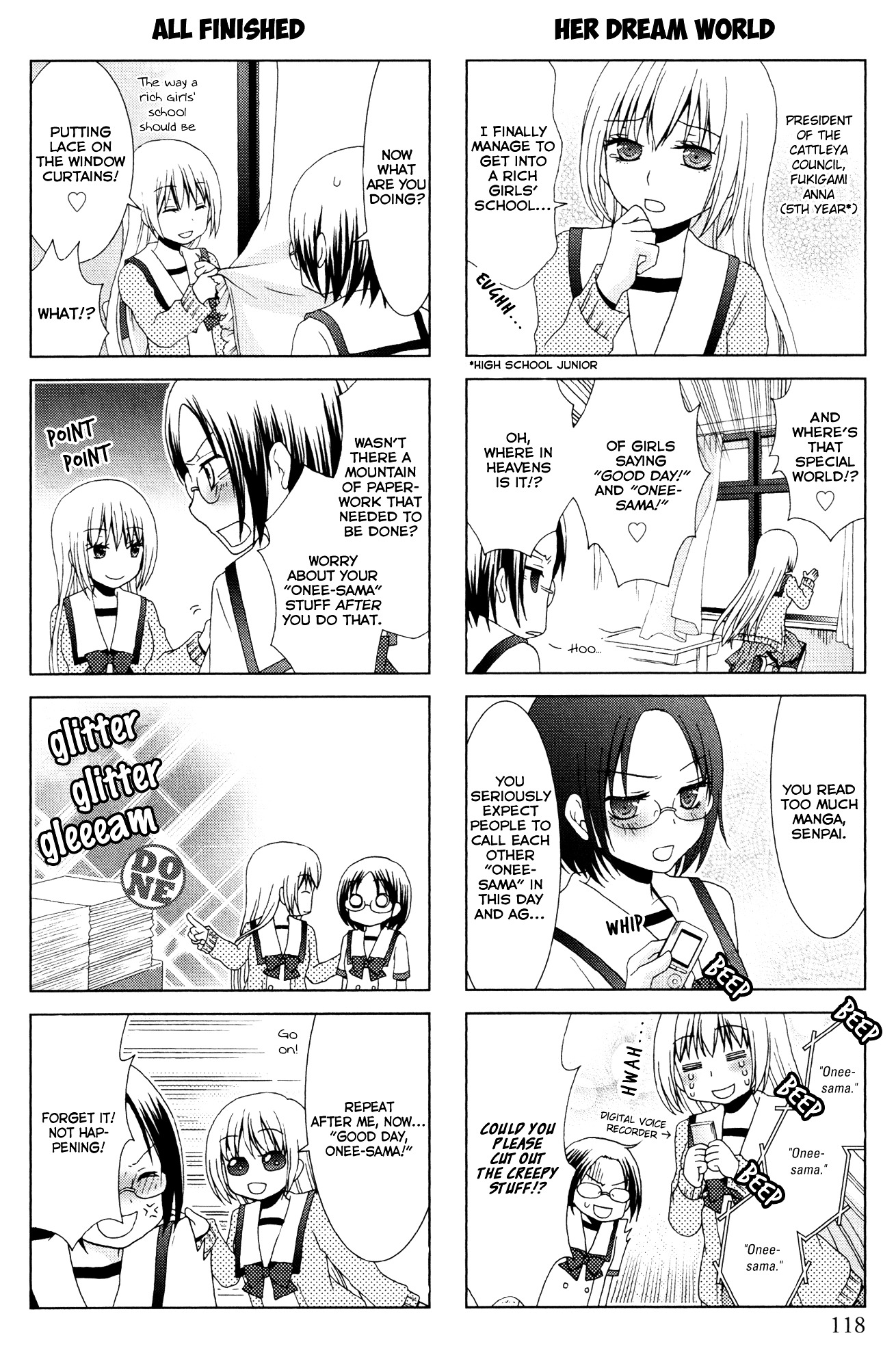 That Onee-sama Feeling Chapter 0 page 2 - Chapter 0 : [Oneshot]