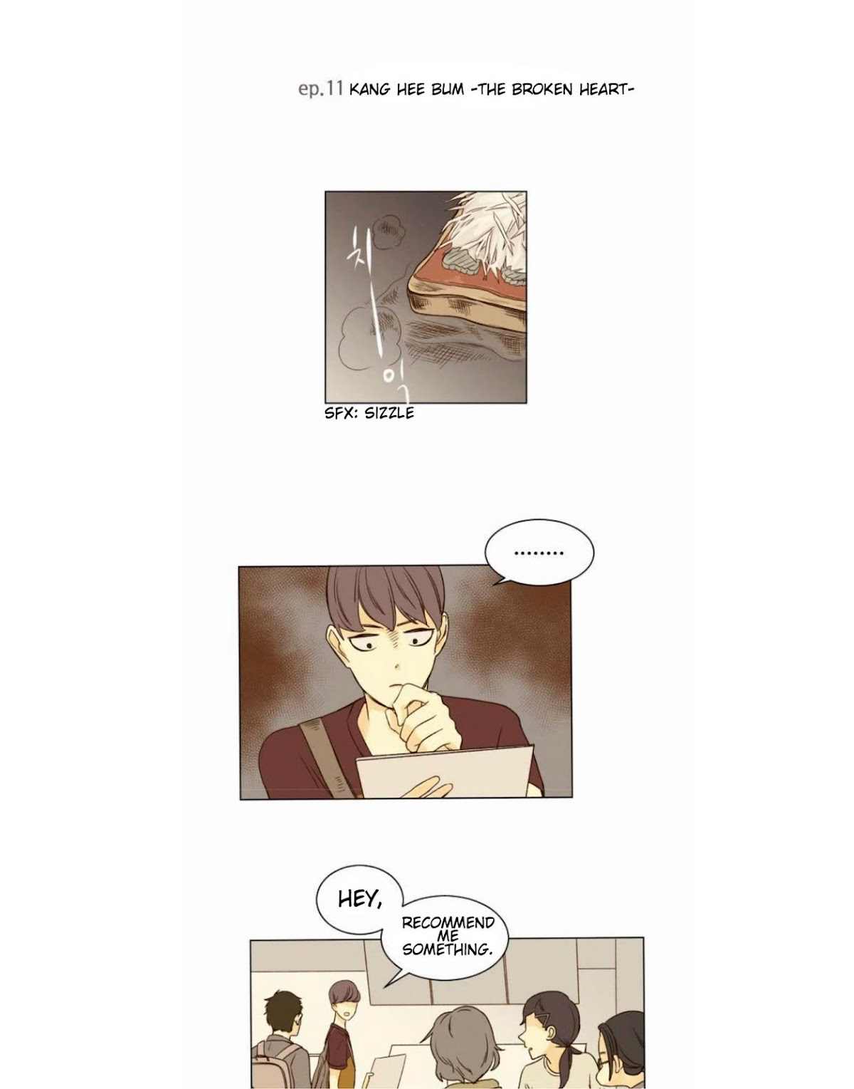 That Summer (KIM Hyun) Chapter 11 page 3 - Chapter 11: Kang Hee Bum -The Broken Heart-