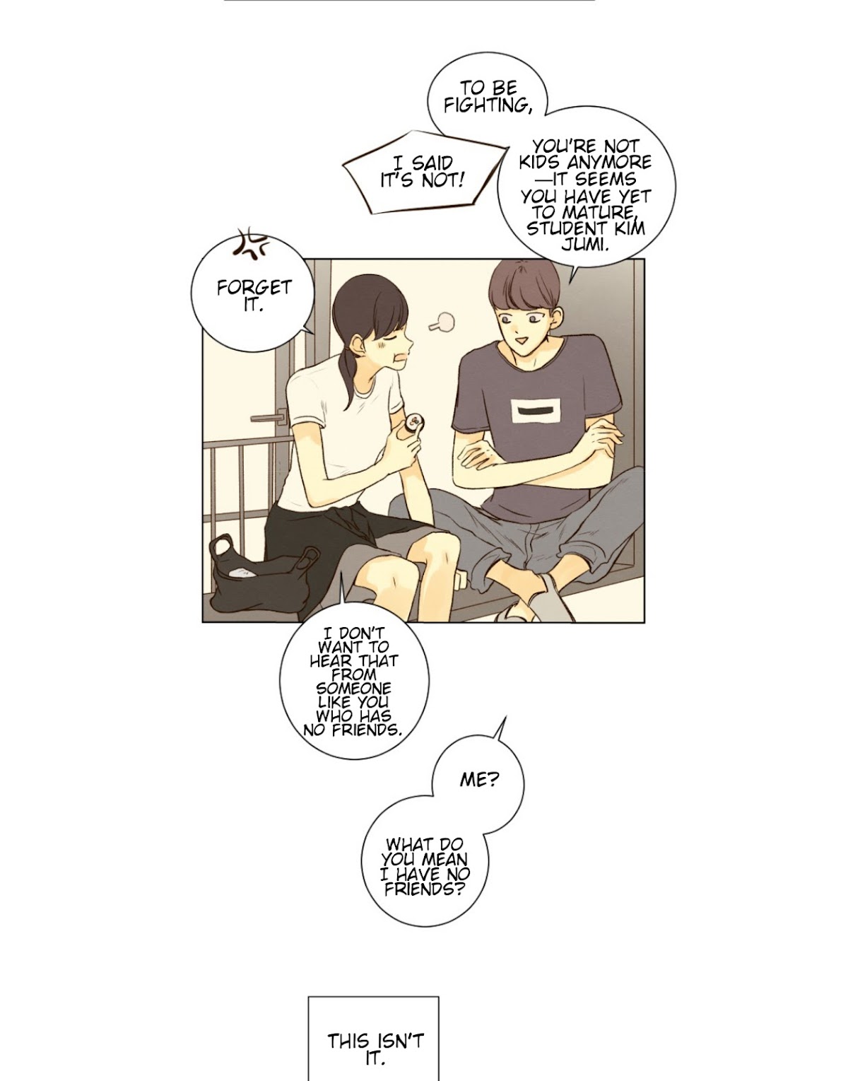 That Summer (KIM Hyun) Chapter 37 page 21 - Chapter 37: One Step Backwards Then Two Steps Forward