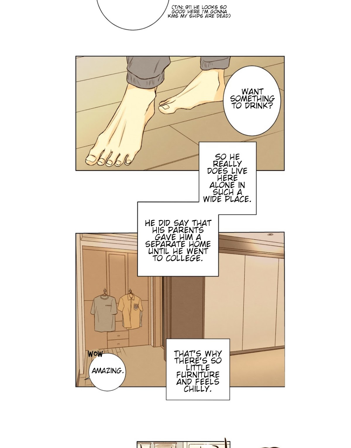 That Summer (KIM Hyun) Chapter 40 page 28 - Chapter 40: A Somewhat Uneasy Night - Above