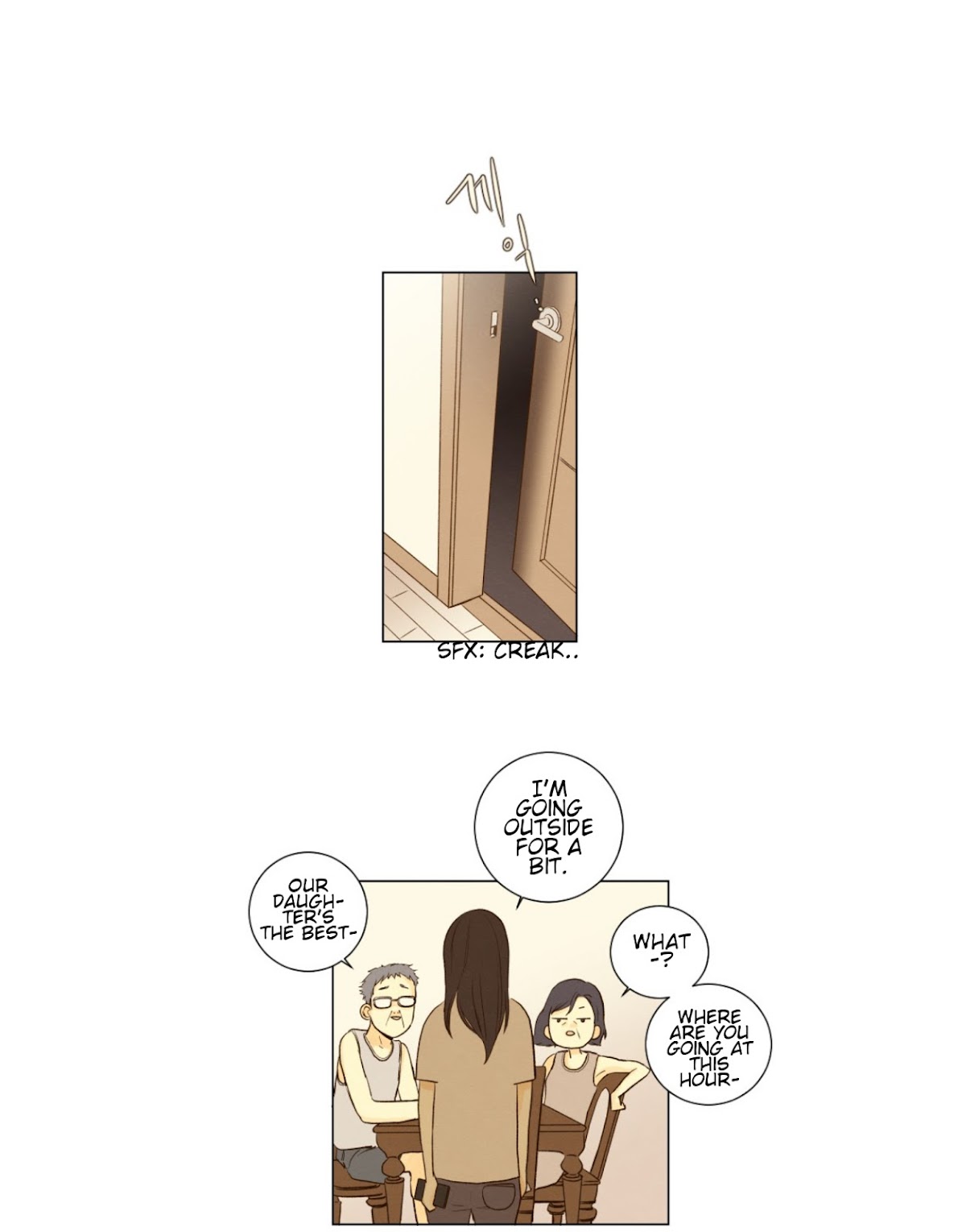 That Summer (KIM Hyun) Chapter 40 page 8 - Chapter 40: A Somewhat Uneasy Night - Above