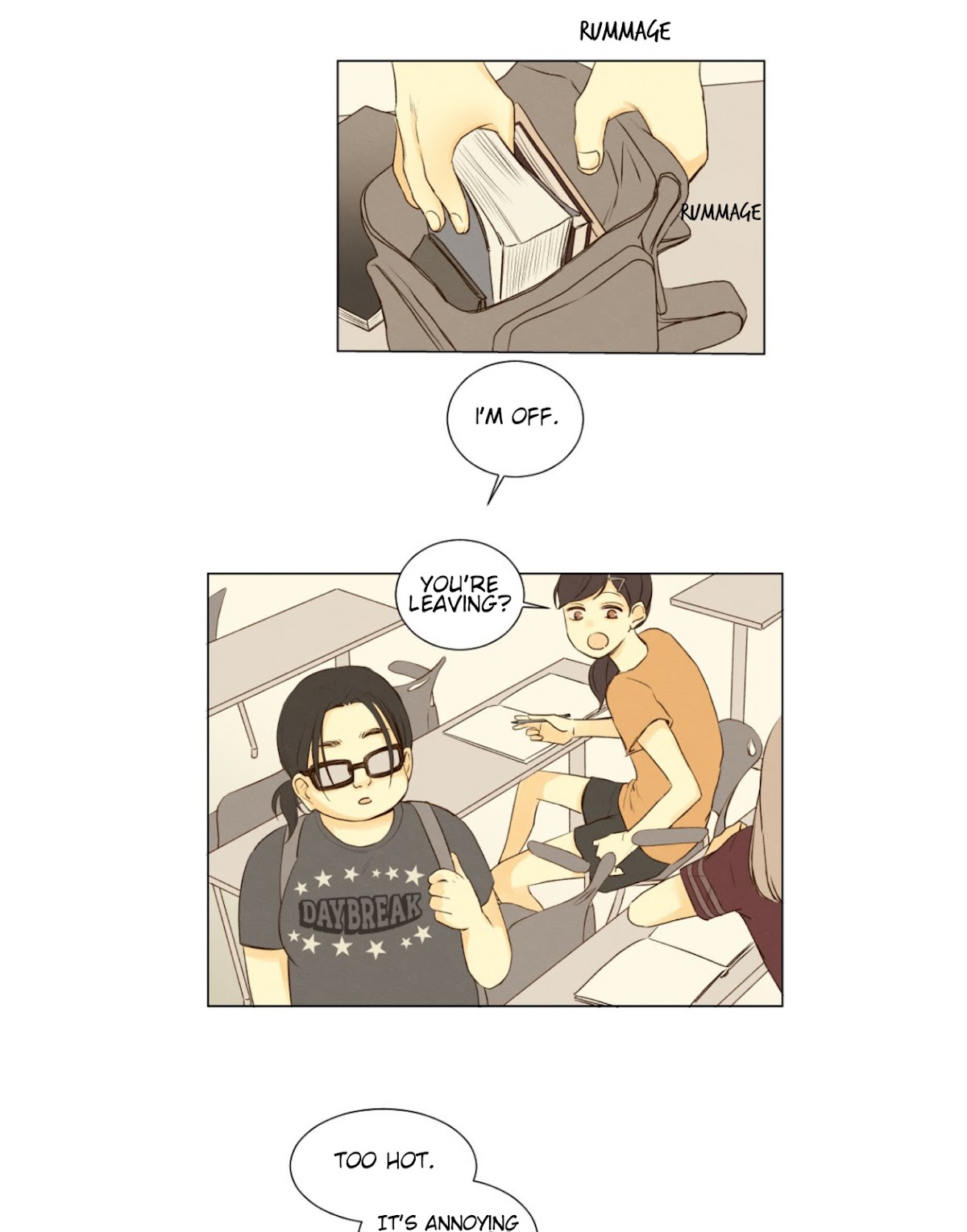 That Summer (KIM Hyun) Chapter 42 page 15 - Chapter 42: I Don't Want to Fight