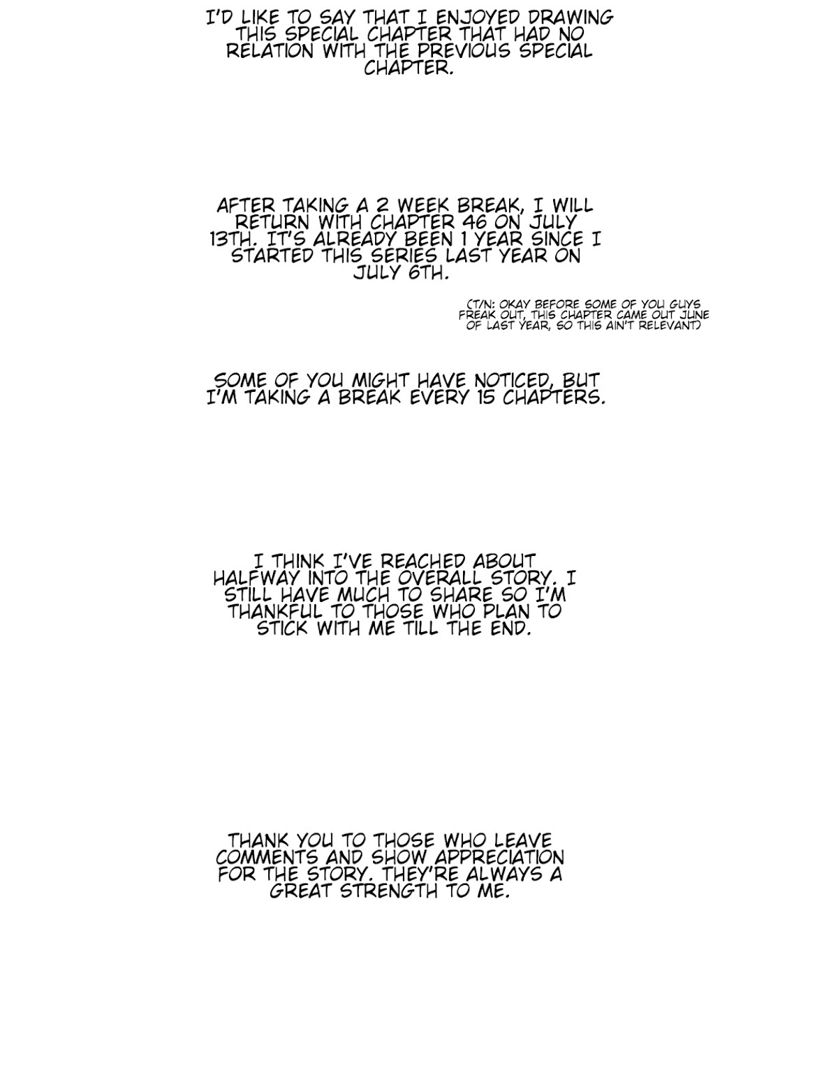 That Summer (KIM Hyun) Chapter 45.5 page 16 - Chapter 45.5: Special