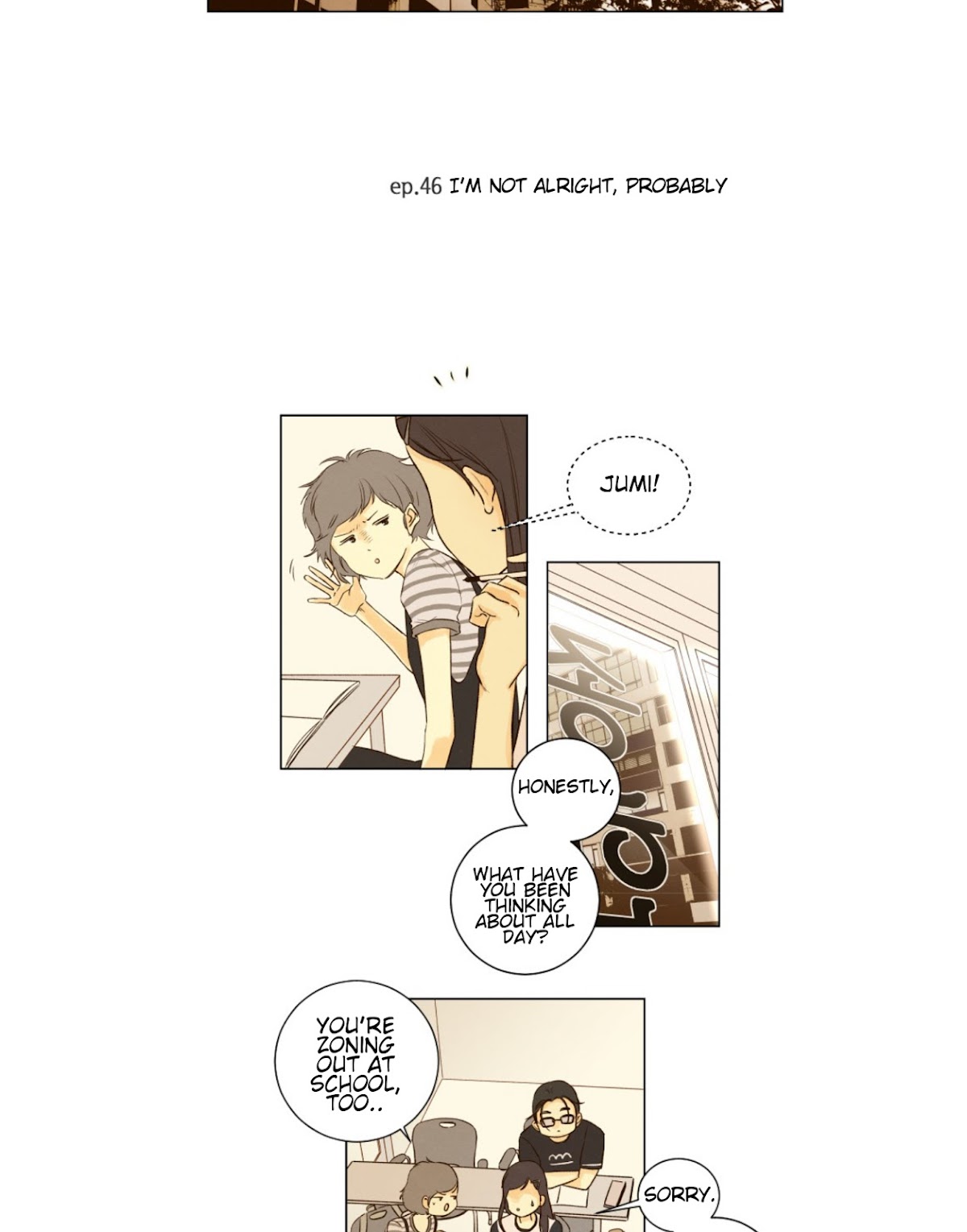That Summer (KIM Hyun) Chapter 46 page 3 - Chapter 46: I'm Not Alright, Probably