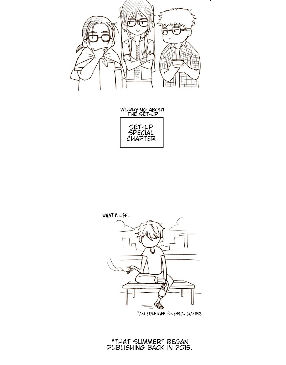 That Summer (KIM Hyun) Chapter 60.5 page 3 - Chapter 60.5: Special Chapter
