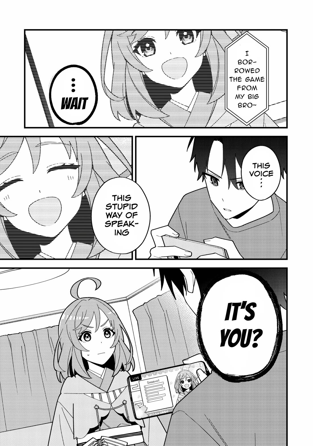 That Time I Crashed Into My Little Sister's Stream and Was Treated Like a VTuber Chapter 1 page 10 - Chapter 1: Big bro joins the battle