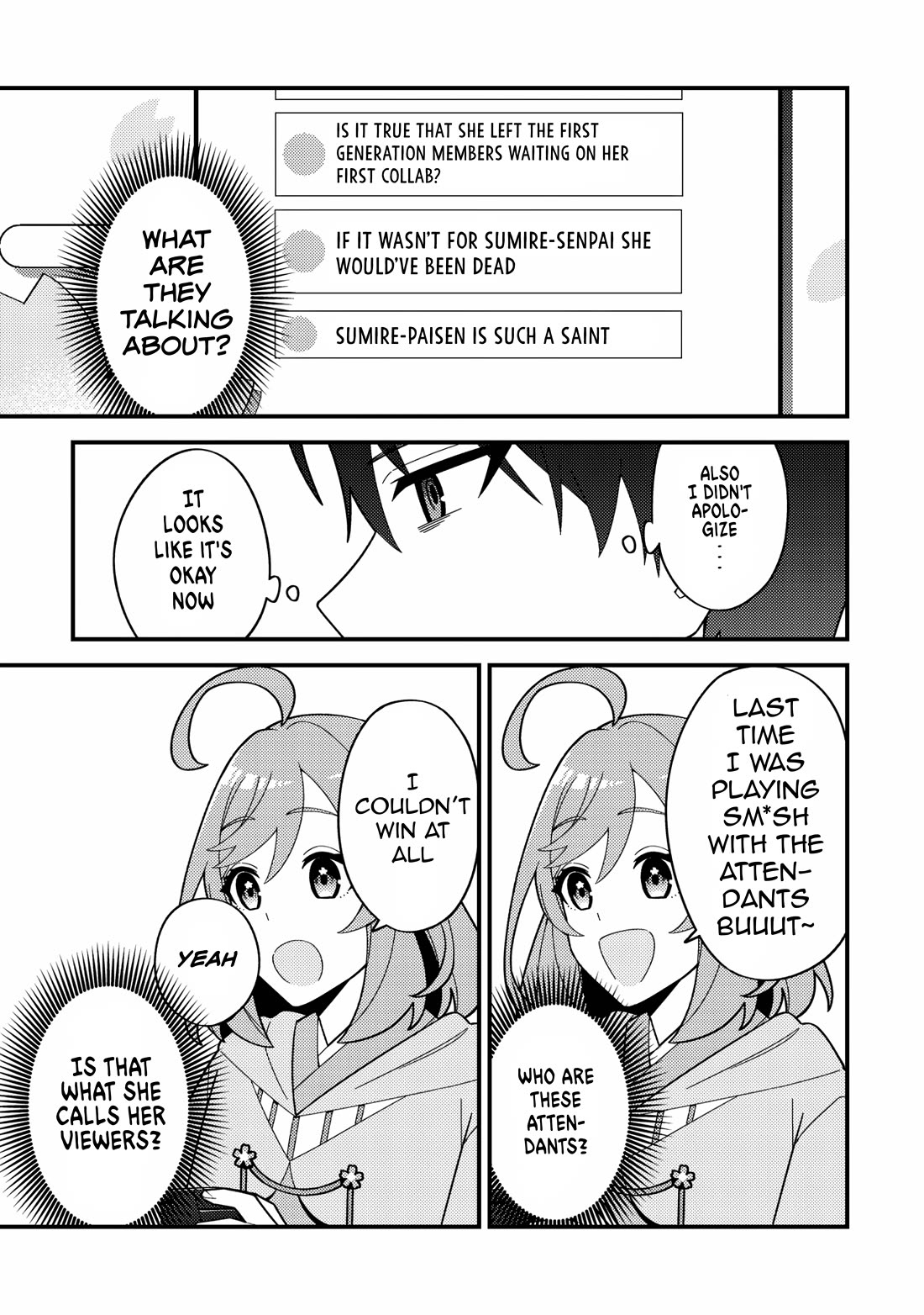 That Time I Crashed Into My Little Sister's Stream and Was Treated Like a VTuber Chapter 1 page 18 - Chapter 1: Big bro joins the battle