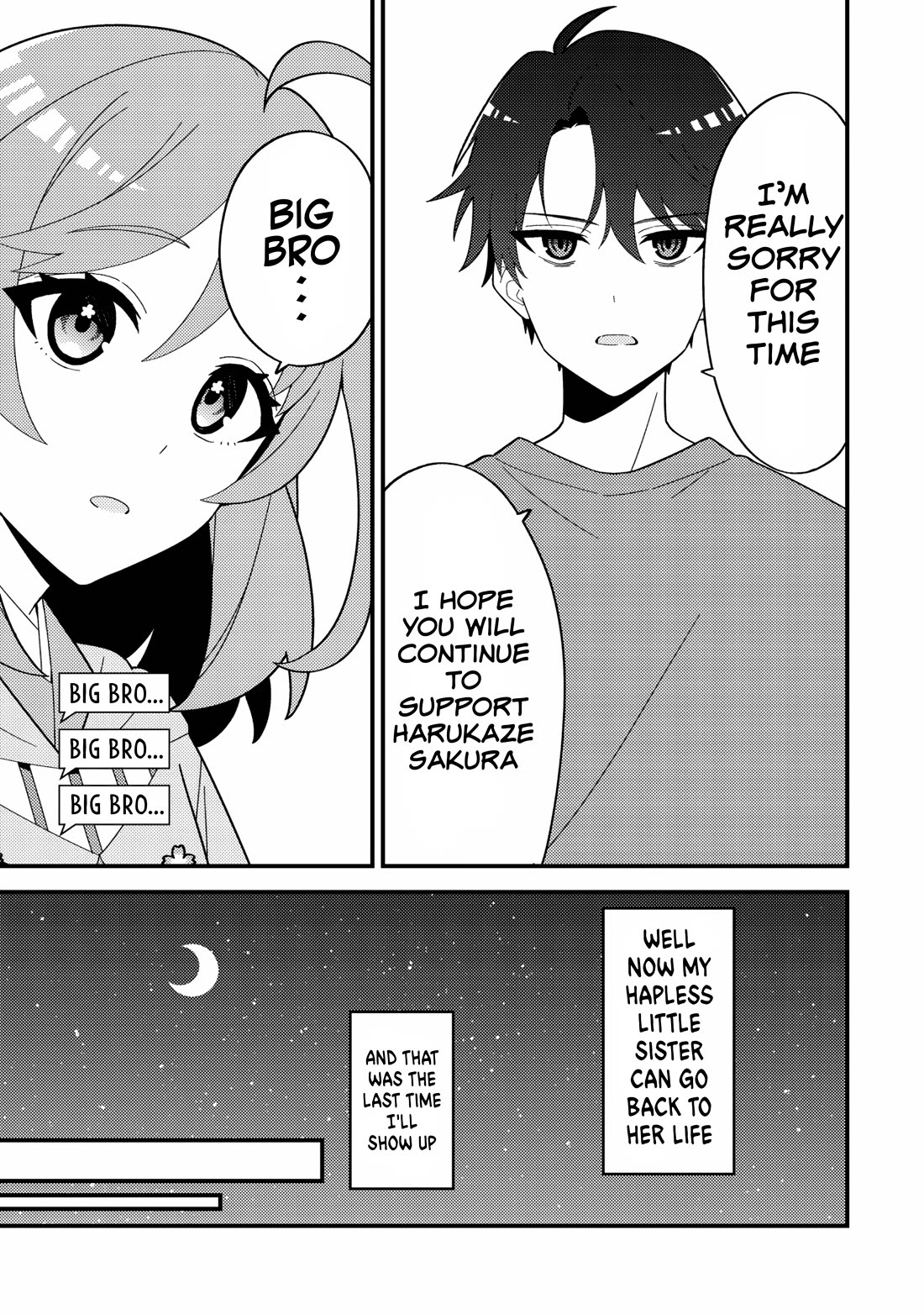 That Time I Crashed Into My Little Sister's Stream and Was Treated Like a VTuber Chapter 1 page 28 - Chapter 1: Big bro joins the battle