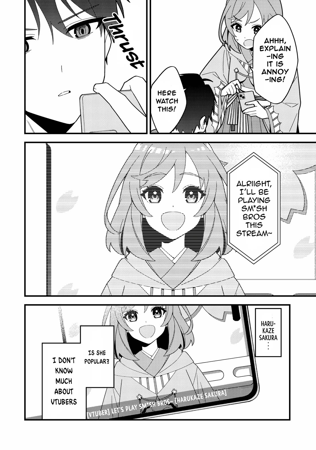 That Time I Crashed Into My Little Sister's Stream and Was Treated Like a VTuber Chapter 1 page 9 - Chapter 1: Big bro joins the battle