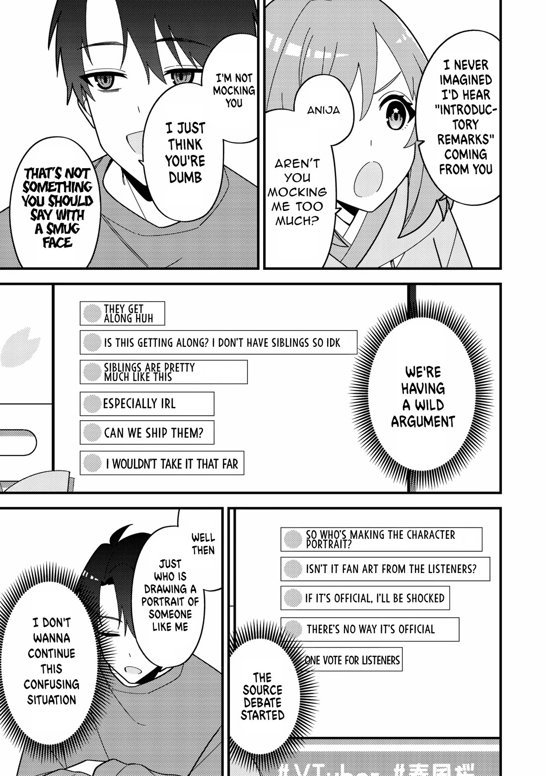 That Time I Crashed Into My Little Sister's Stream and Was Treated Like a VTuber Chapter 2 page 11 - Chapter 2: Don’t turn me into 2D